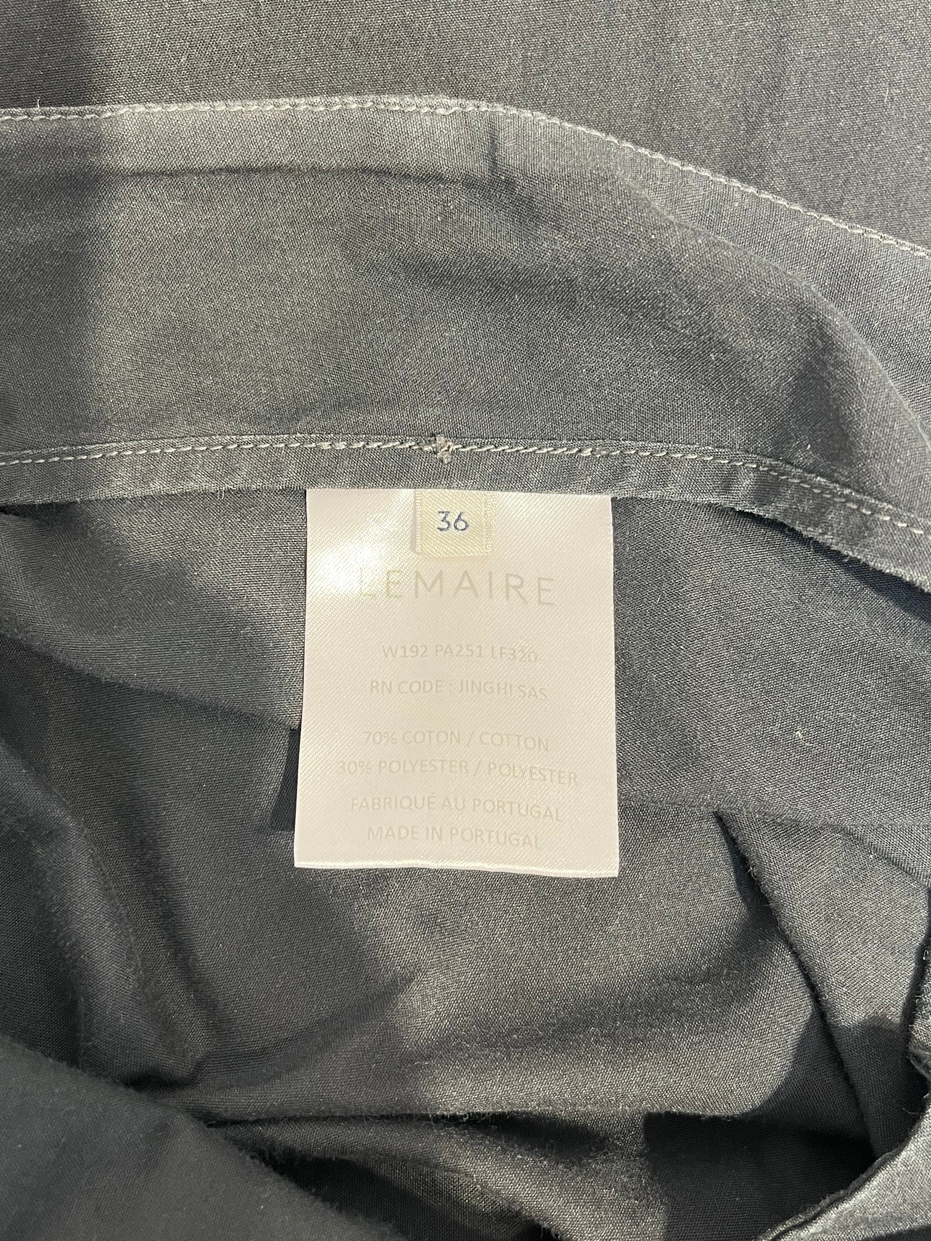 LEMAIRE/Bottoms/36/Cotton/GRY/CORSET TIE BOTTOM view 7