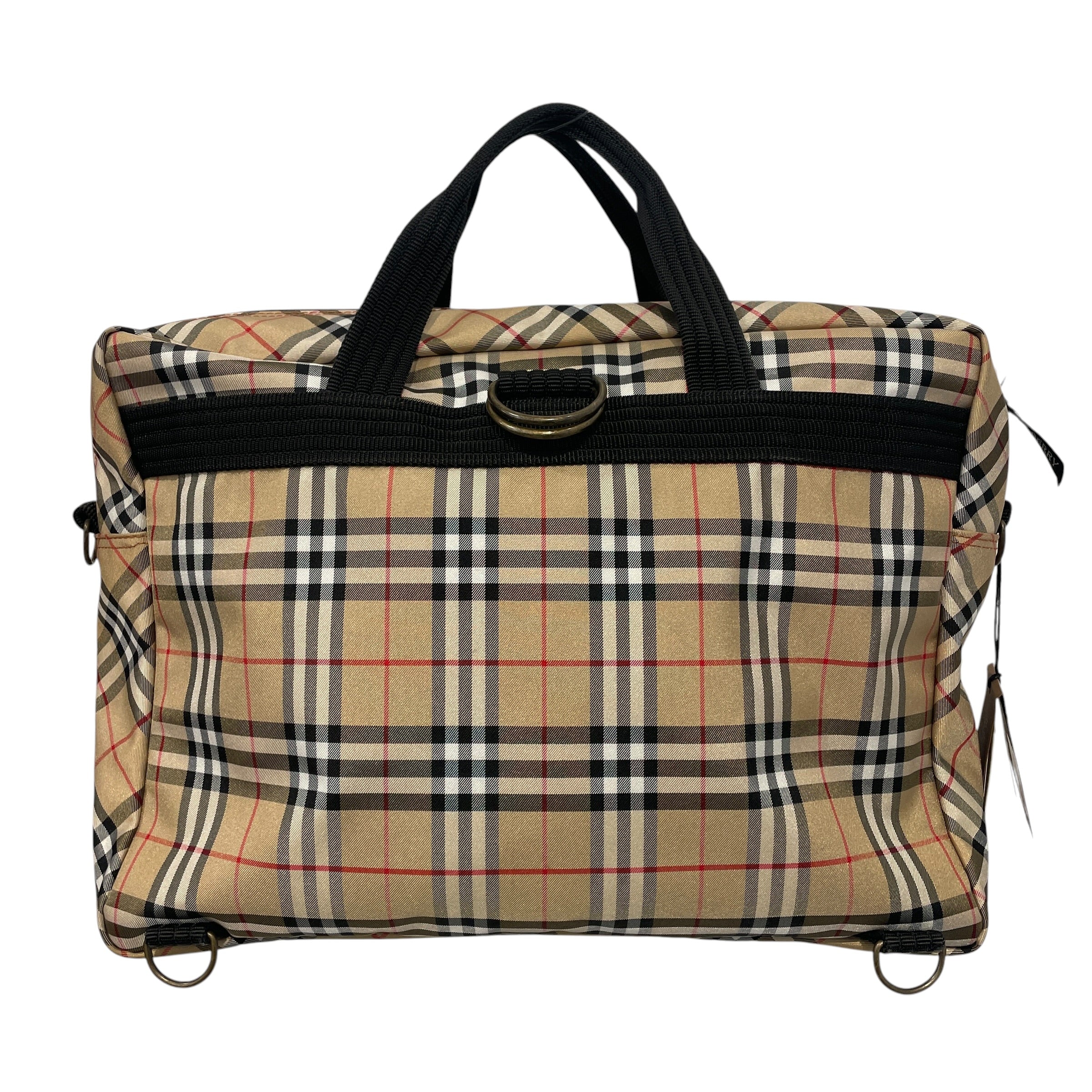 BURBERRY BLUE LABEL/Luggage/Plaid/Cotton/IVR/D-RING HARDWEAR - LUGGAGE view 2