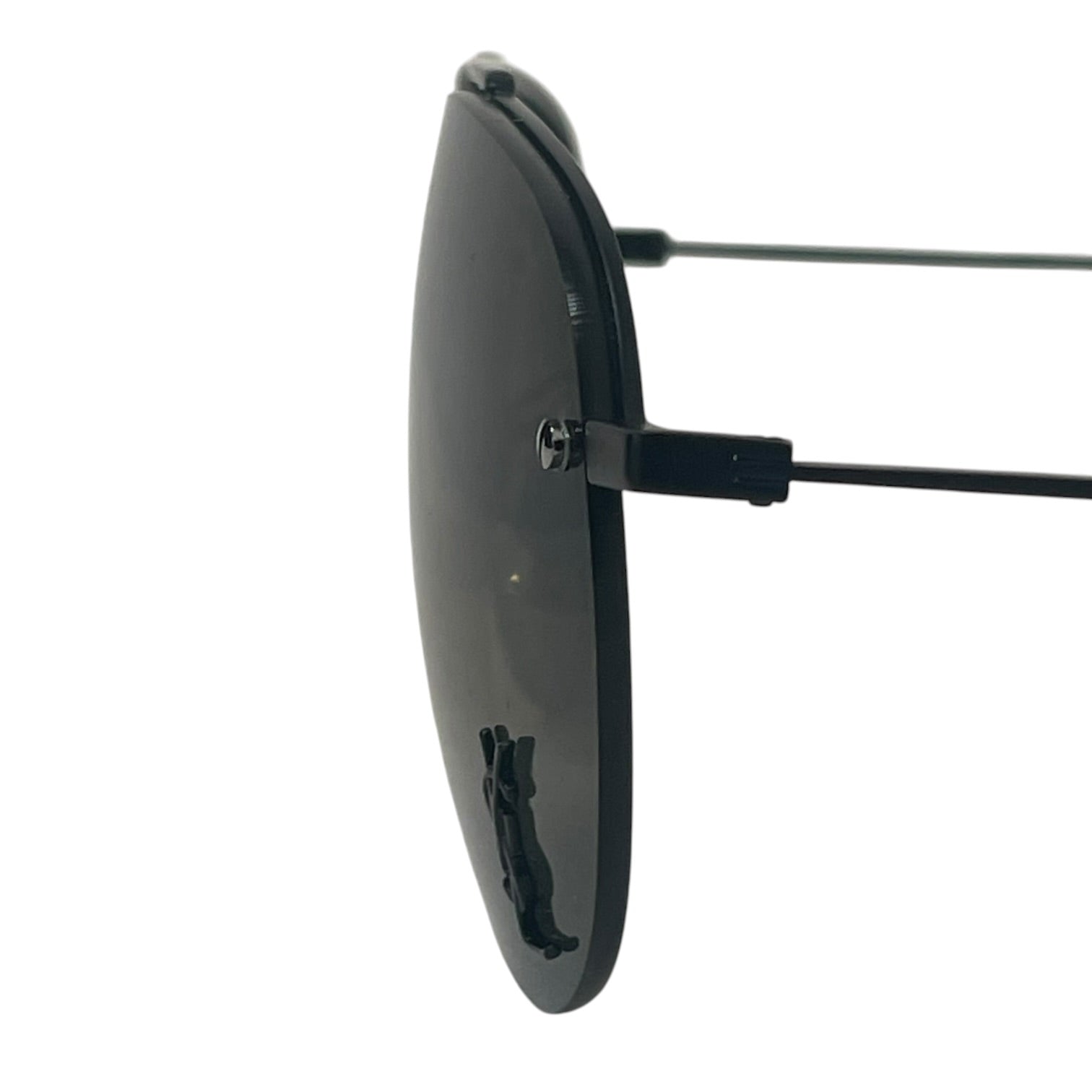 YVES SAINT LAURENT/Sunglasses/Metal/BLK/Oval/Classic 11 view 3