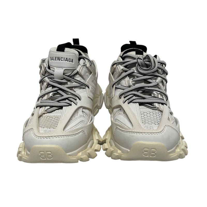 BALENCIAGA/Low-Sneakers/EU 36/Polyester/WHT/Triple S White Caramel