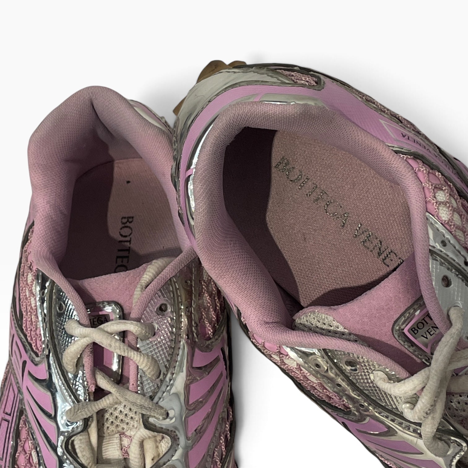 BOTTEGA VENETA/Low-Sneakers/US 11/PNK/PNK/SLV TRAINER view 4
