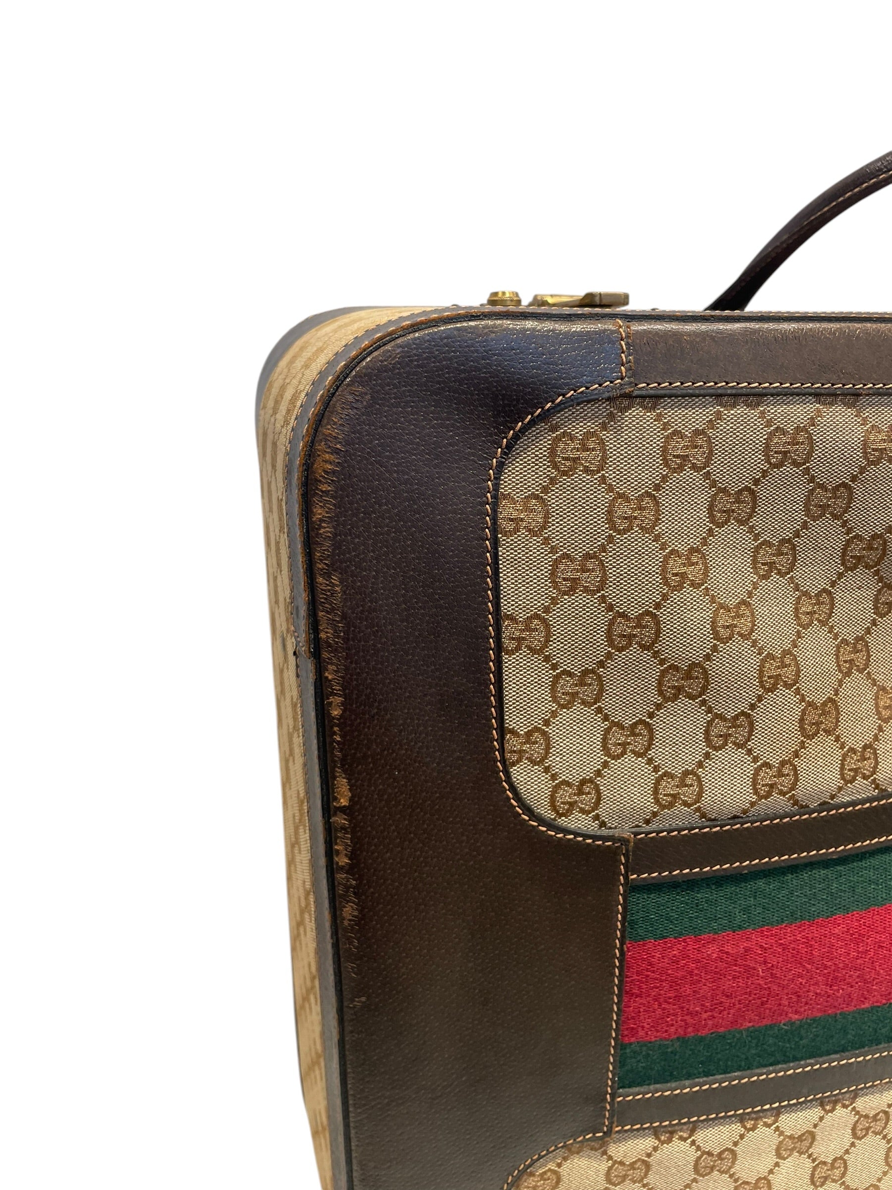 GUCCI/Luggage/Monogram/CML/SUITCASE HOUSE STRIPES view 8