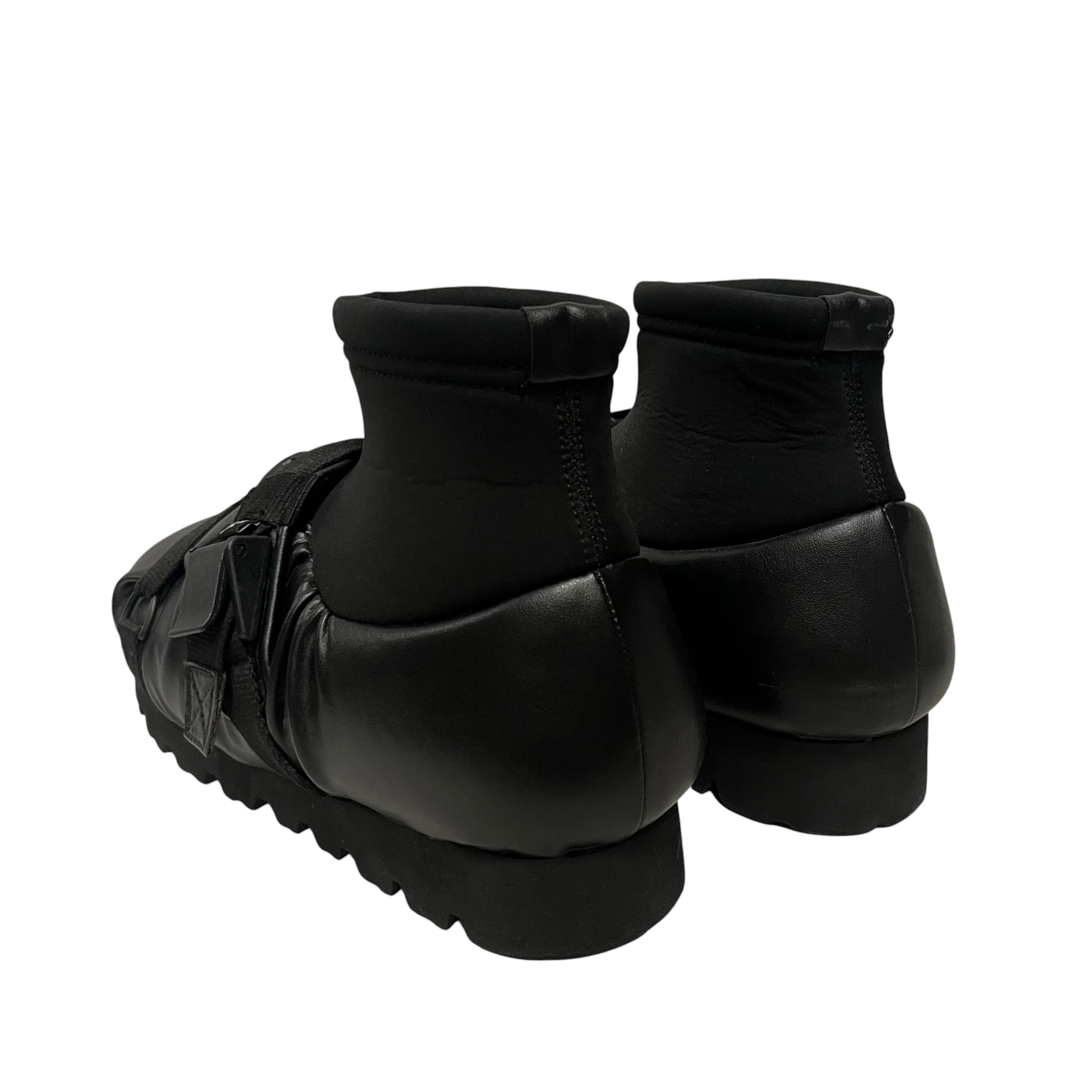 YUME YUME/Pull-On Boots/EU 41/Leather/BLK/mid calf view 2