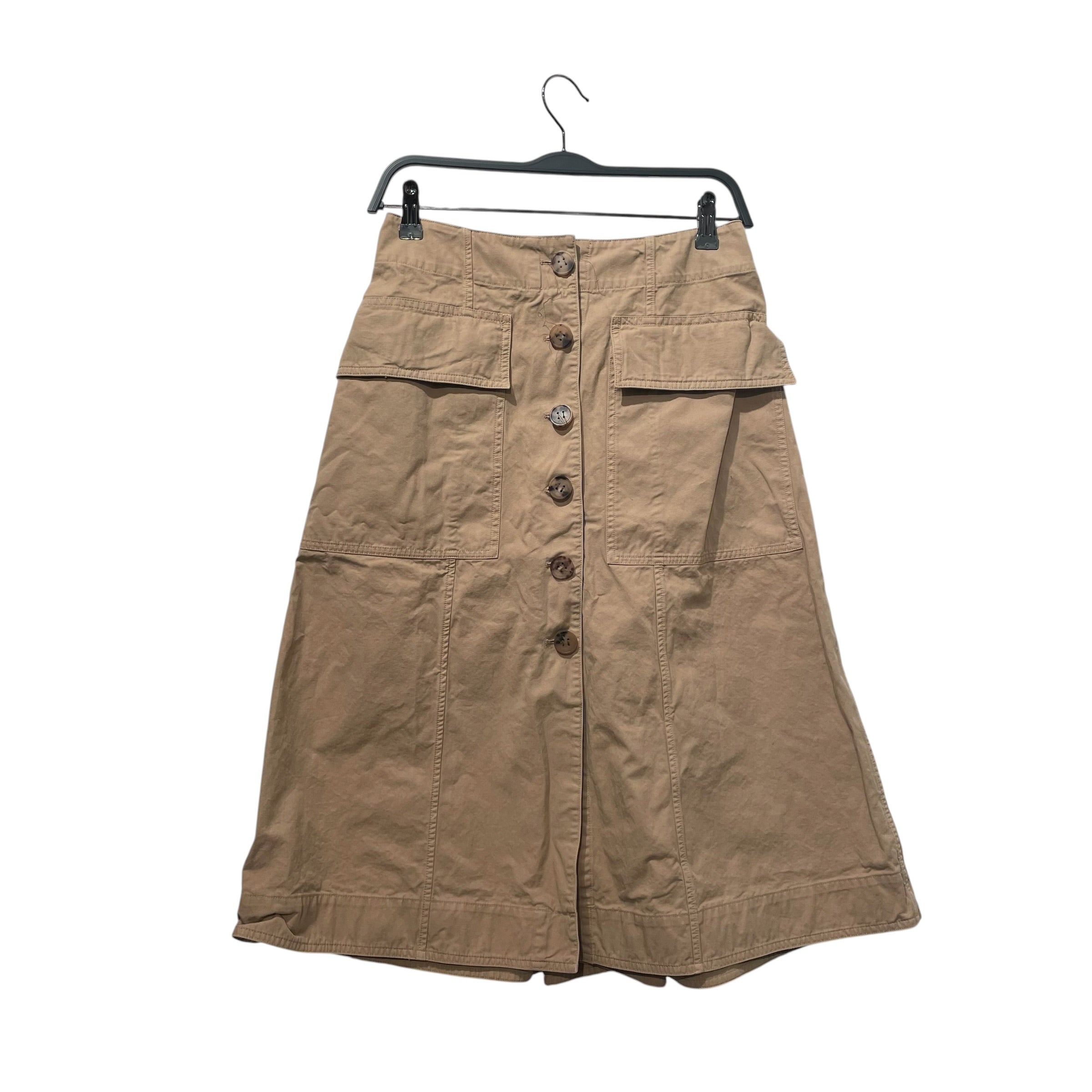 Acne Studios/Long Skirt/36/Cotton/BEG/CARGO SKIRT view 1