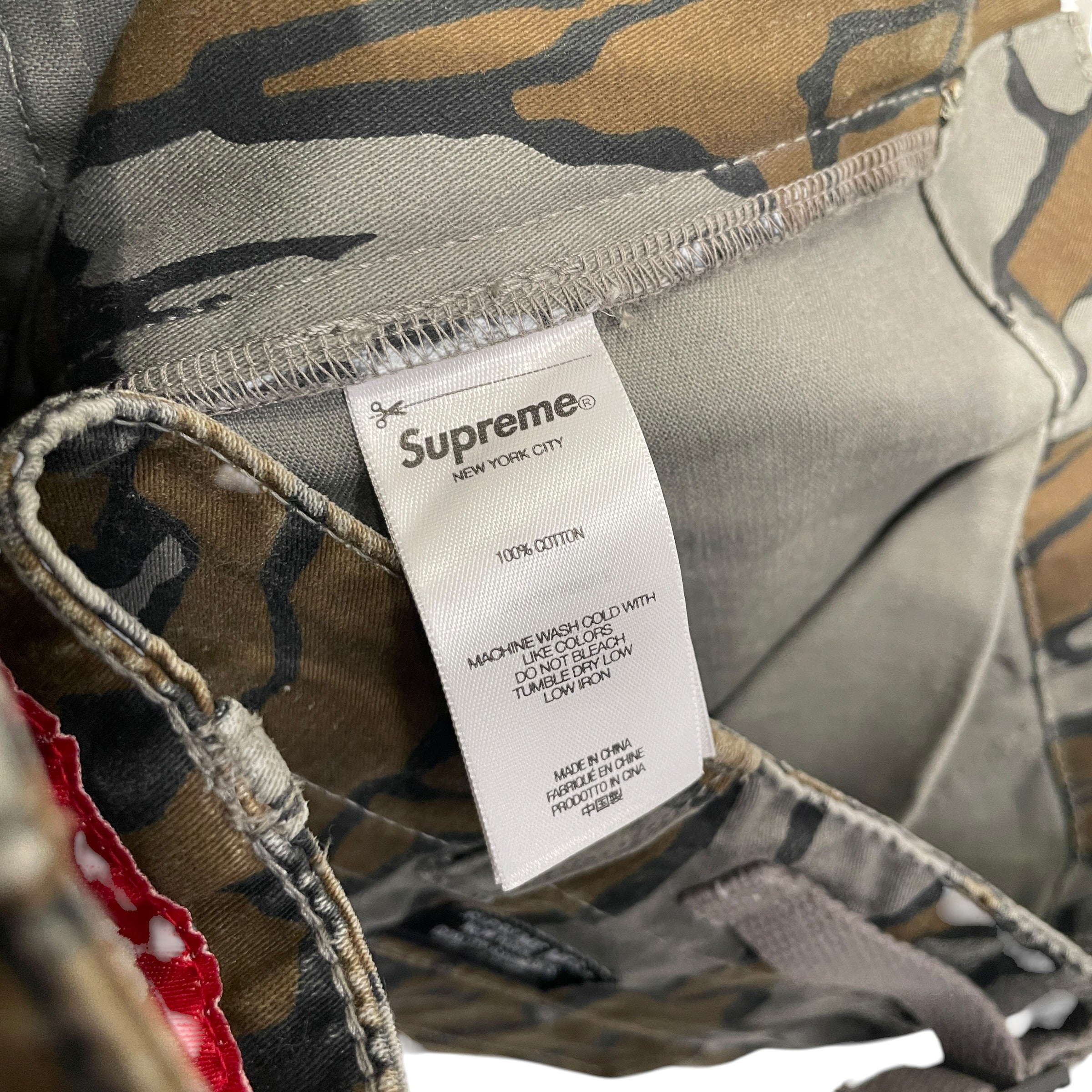 Supreme/Pants/30/Cotton/GRN/Camouflage/TREBARK PRINTED view 4