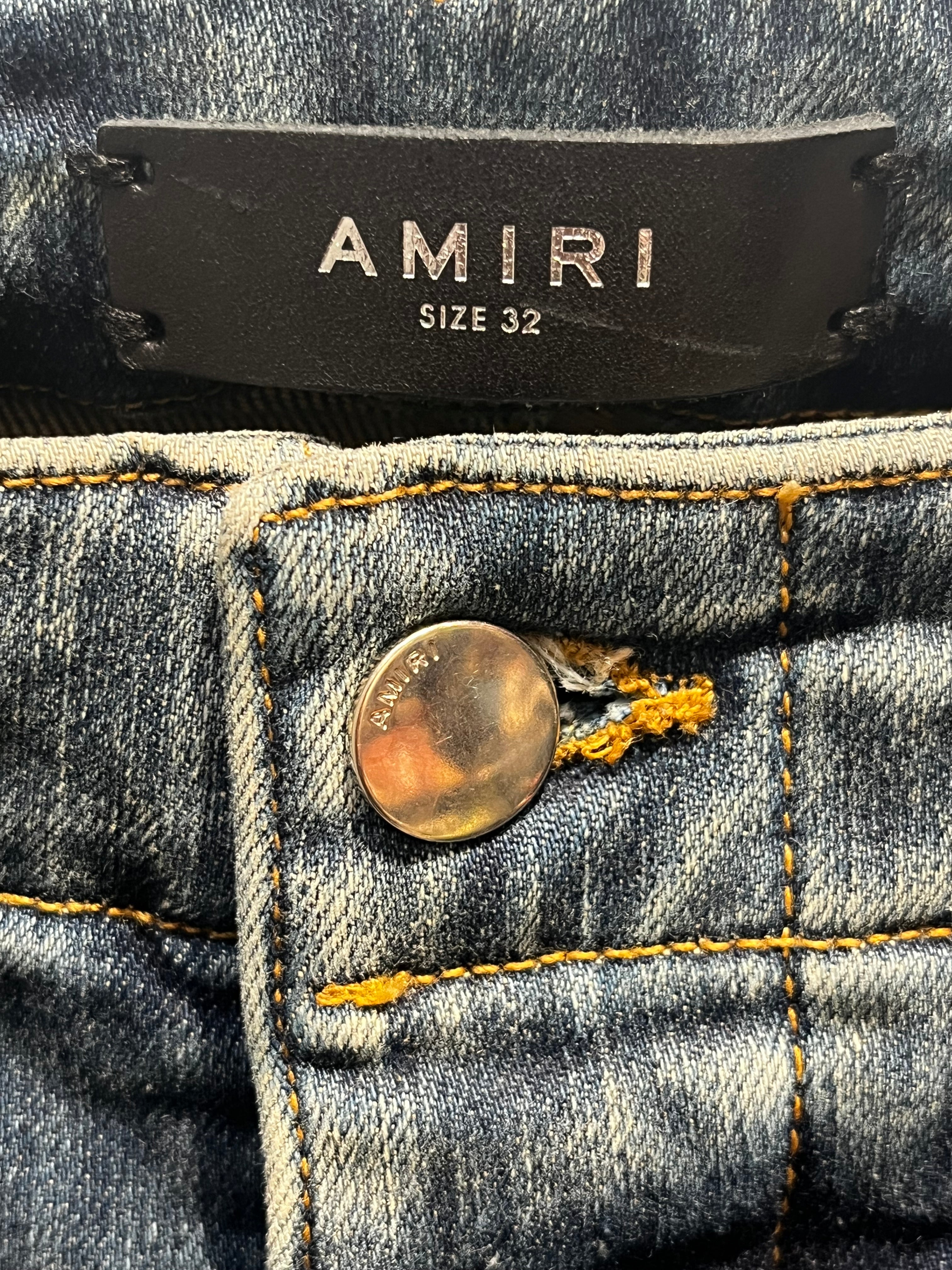 AMIRI/Skinny Pants/32/Denim/IDG/Cargo Skinnies view 3