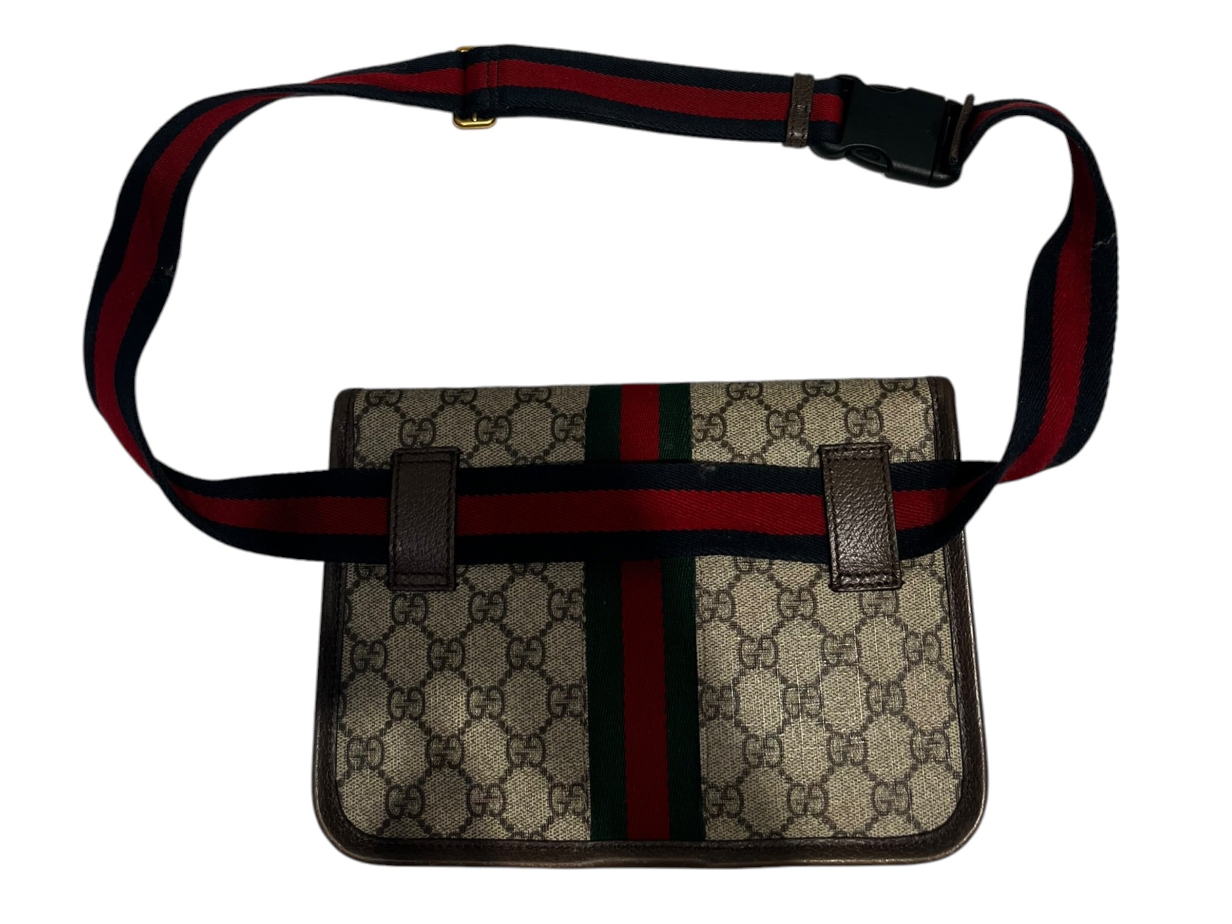 GUCCI/Fanny Pack/Monogram/Leather/CML/CROSS BODY view 2