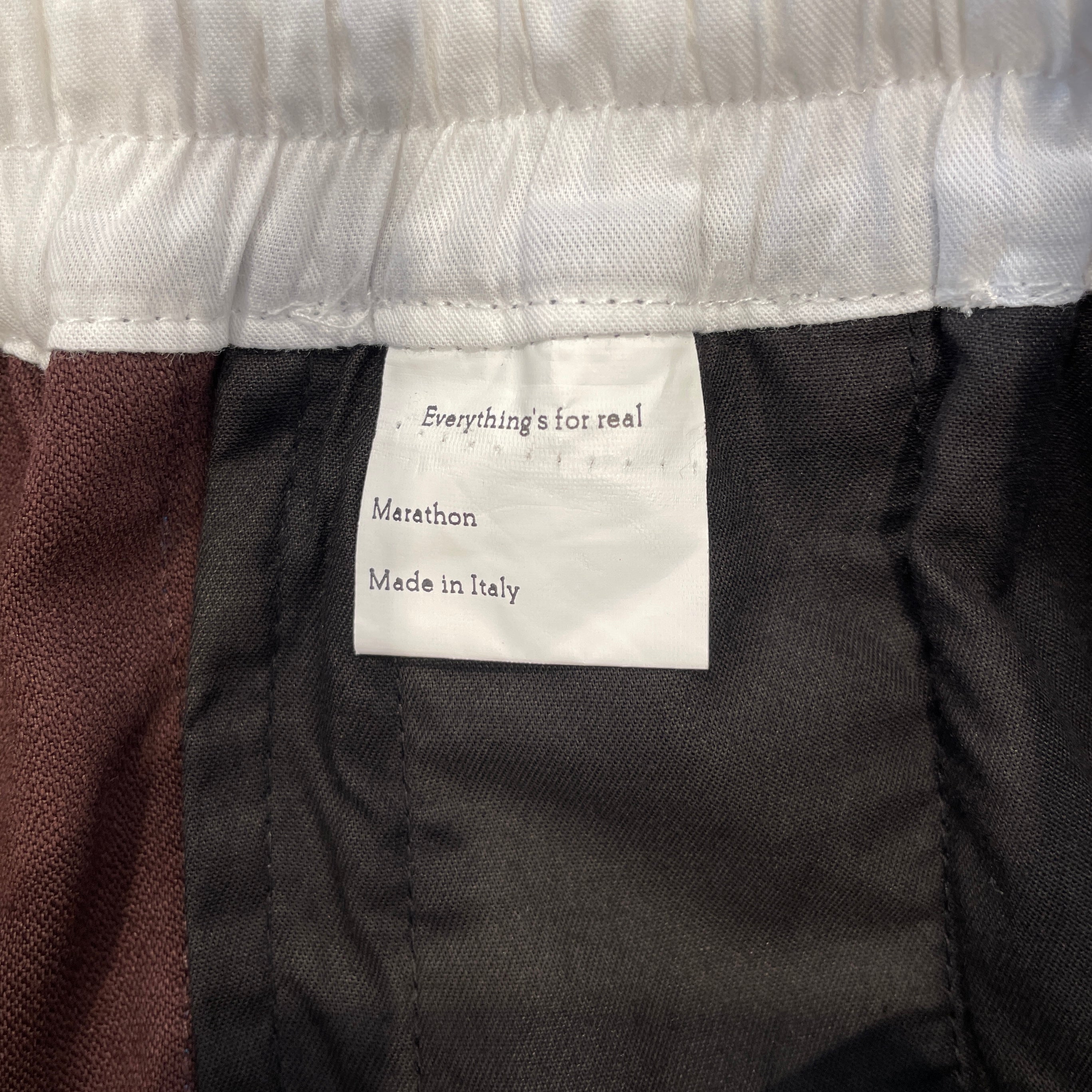 WALES BONNER/Pants/46/Cotton/BRW/Stripe/blue & white striped view 4