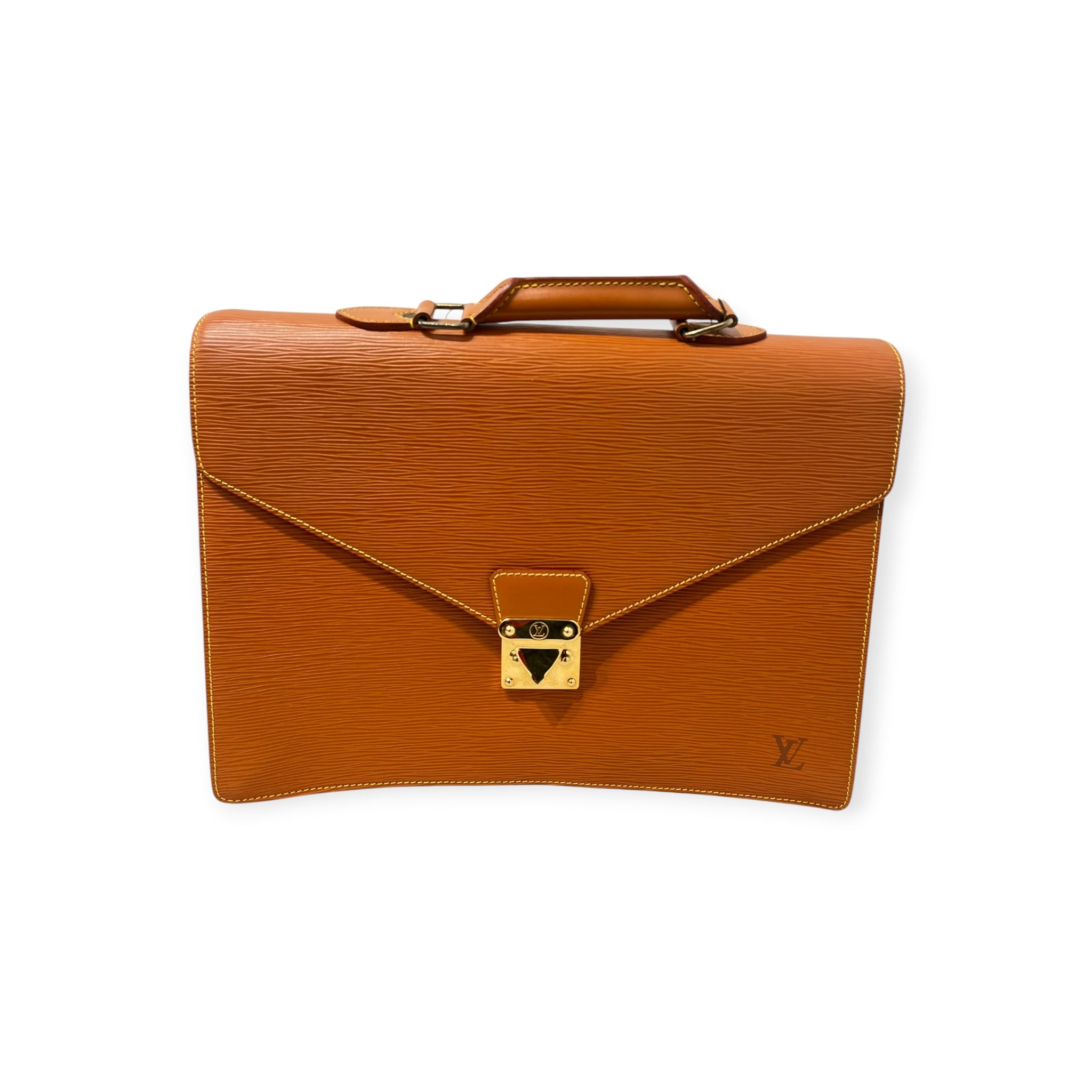 LOUIS VUITTON/Briefcase/Leather/ORN/EPI LEATHER BRIEFCASE view 1