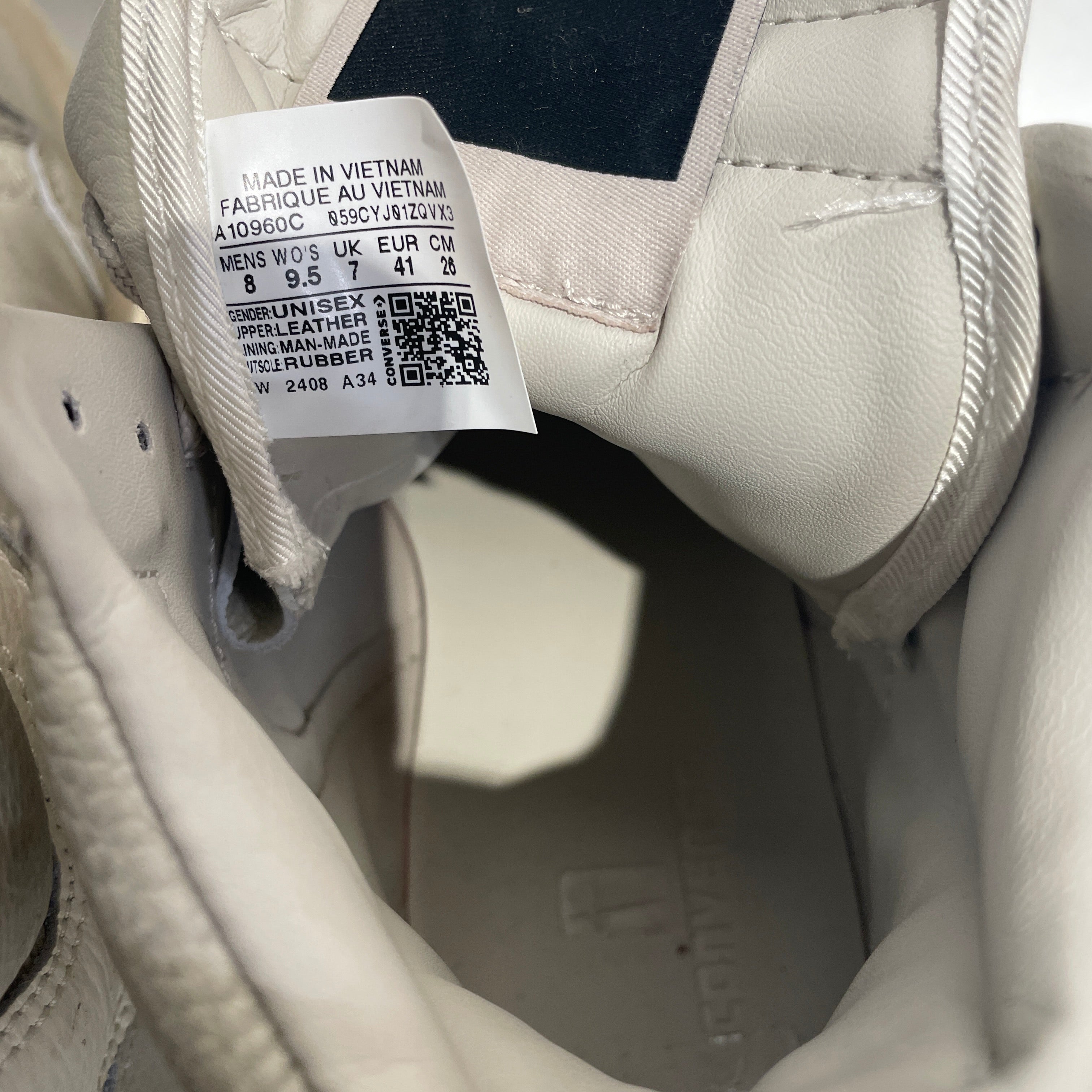RICK OWENS DRKSHDW/CONVERSE/Hi-Sneakers/US 8/GRY/A10960C Turbowpn view 3