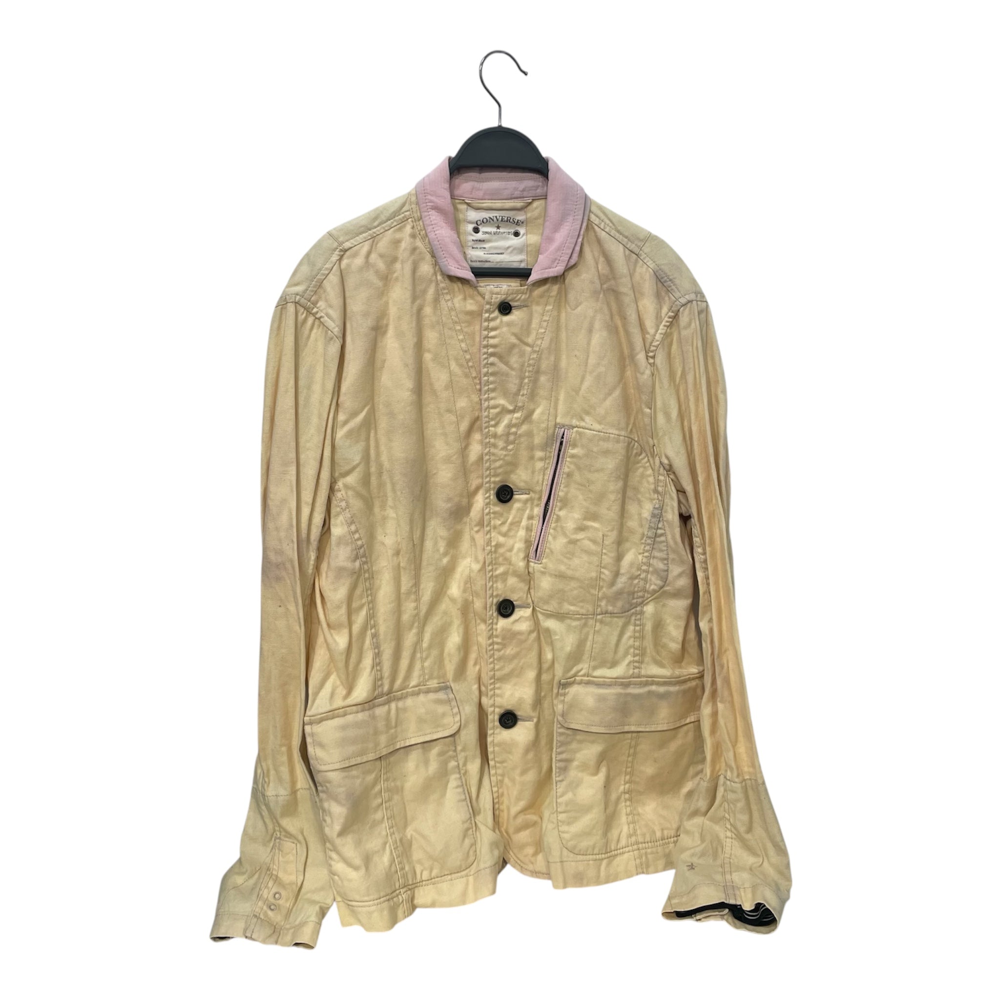 john varvatos/CONVERSE/Jacket/3/Cotton/IVO/PINK COLLAR view 1