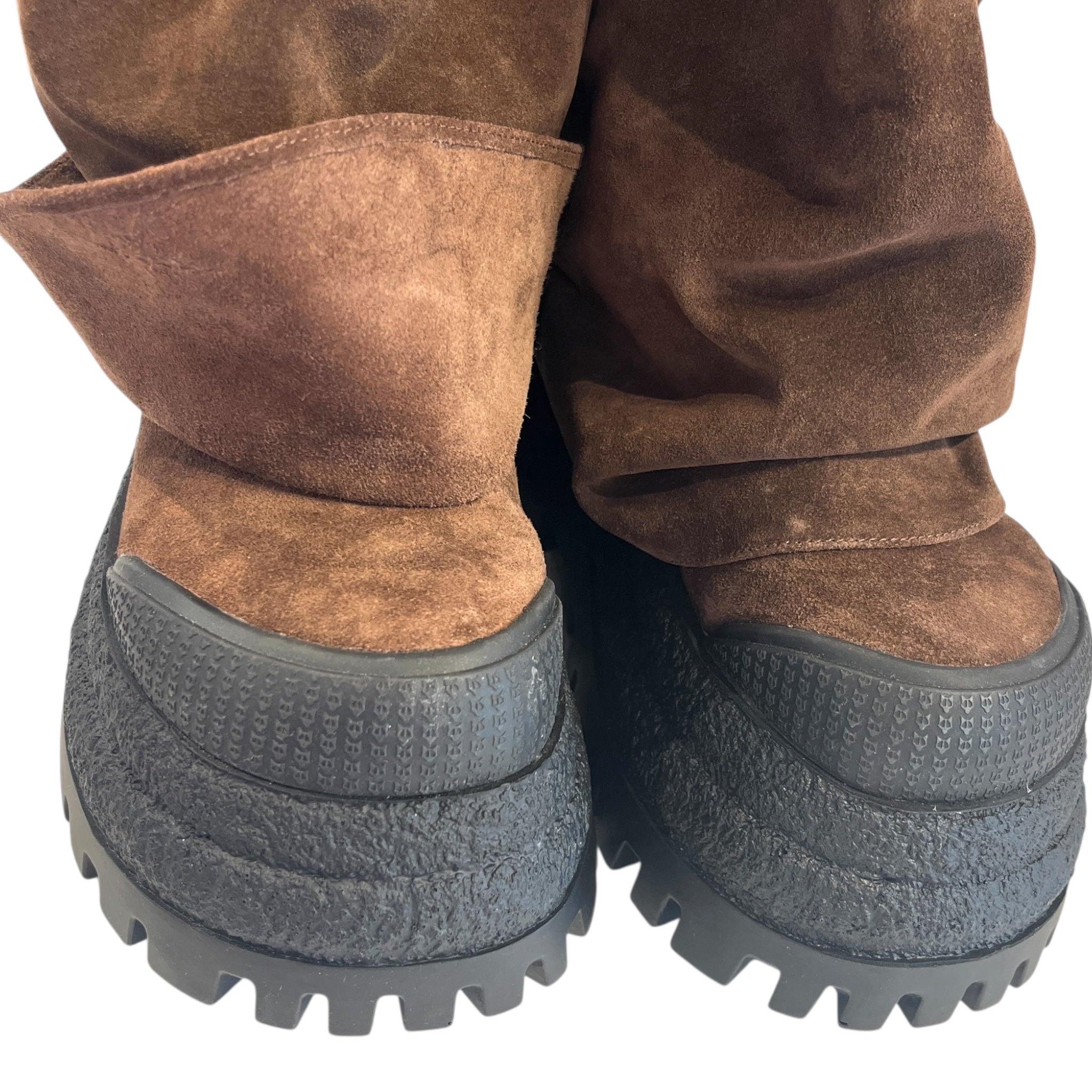 NAKED WOLFE/Boots/US 9/Suede/BRW/Fringe/DISTURB view 3