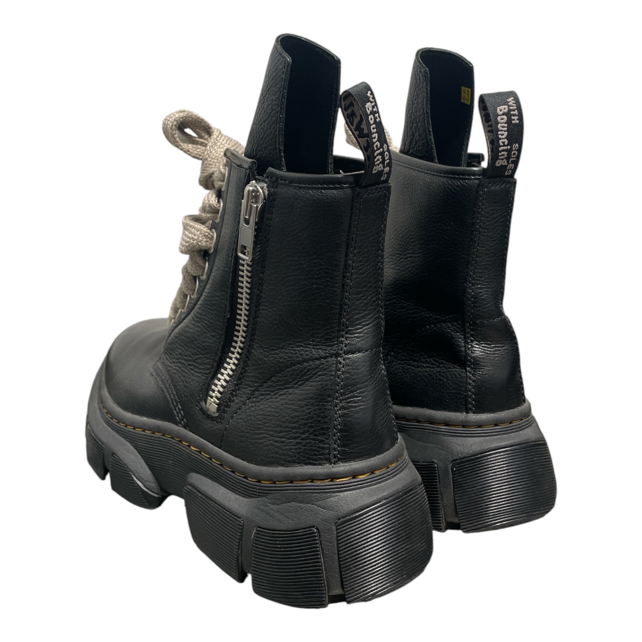 Rick Owens/Dr.Martens/Lace Up Boots/US 12/Leather/BLK/ view 2
