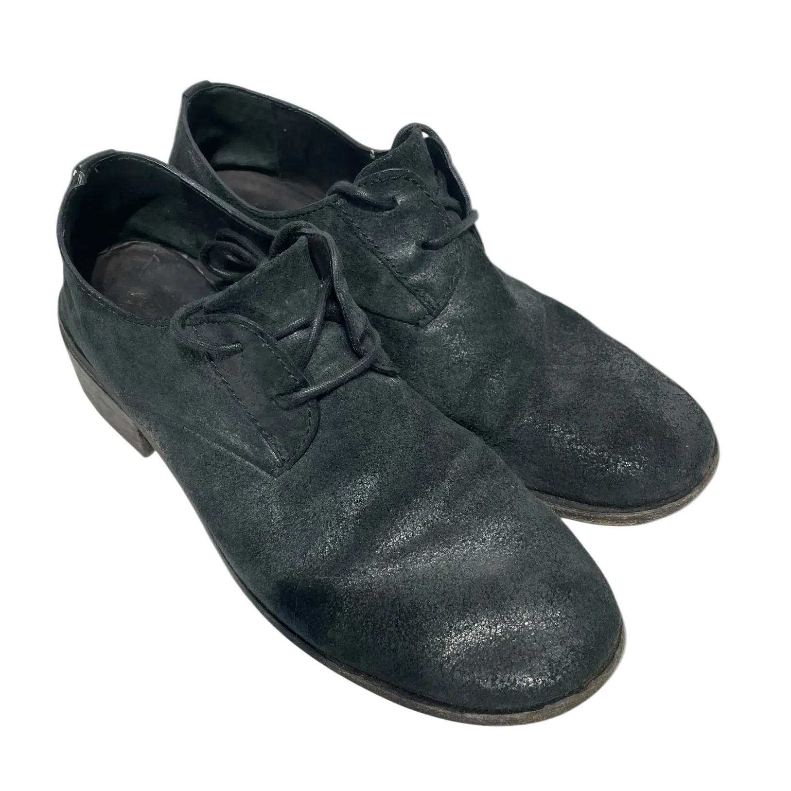 Marsell/Loafers/EU 39/Leather/BLK/LACE UP SHOES view 1