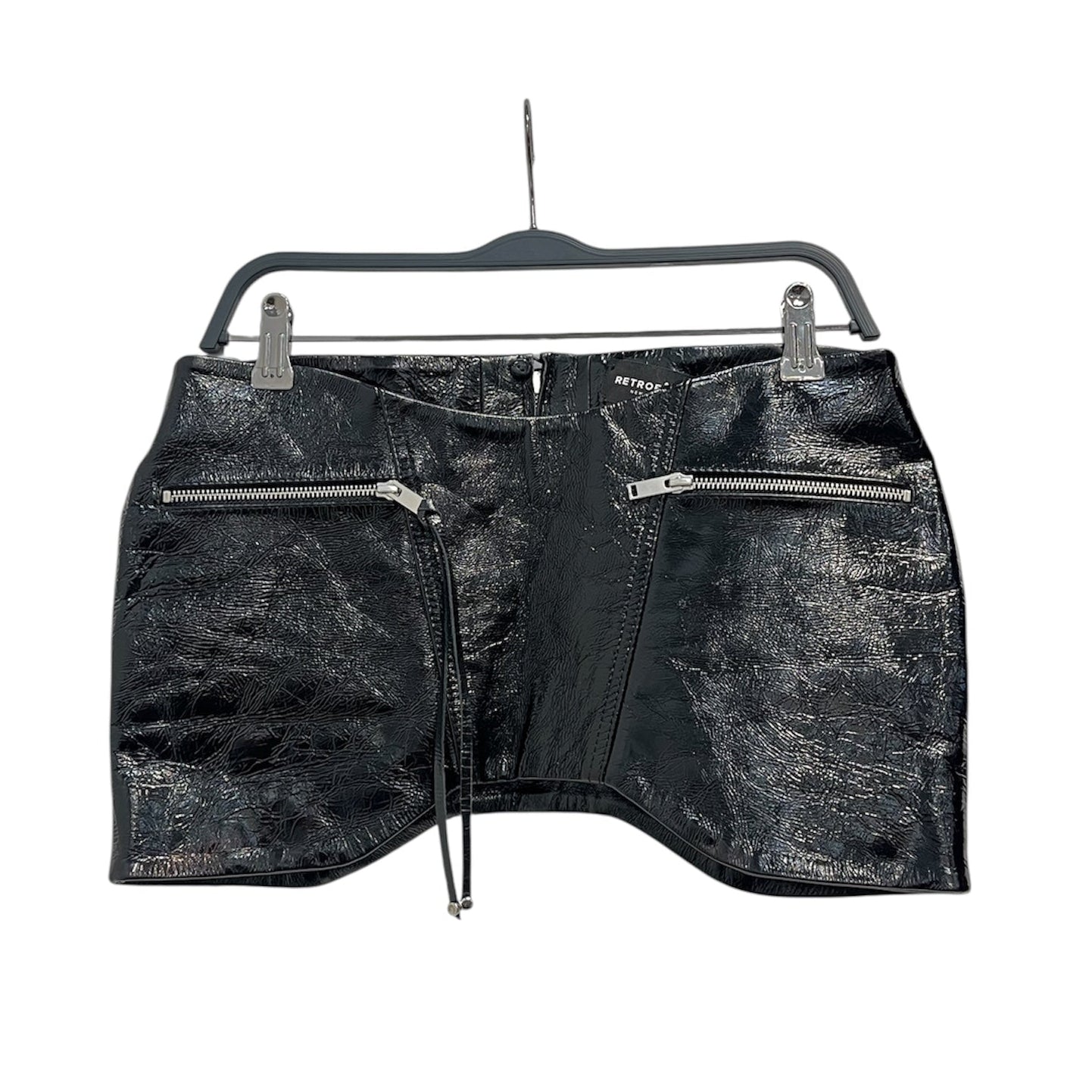 Retrofete/Skirt/S/Leather/BLK/Mini Length/ view 1