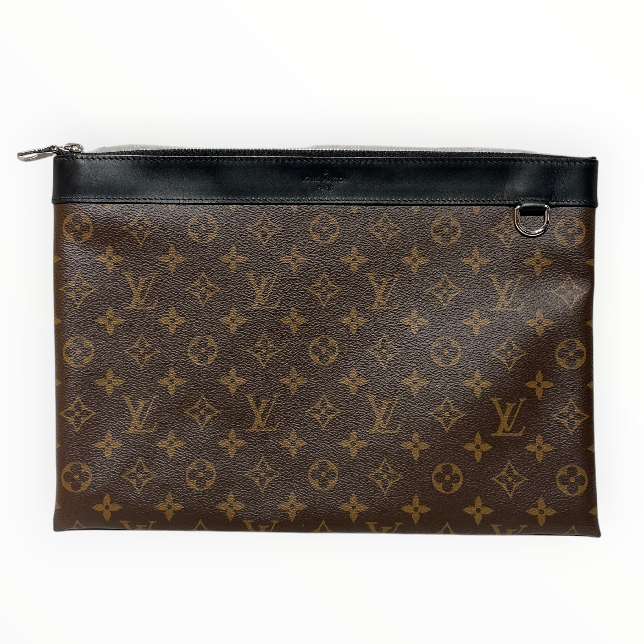 LOUIS VUITTON/Pouch/Leather/BRW/CLUTCH POUCH view 1