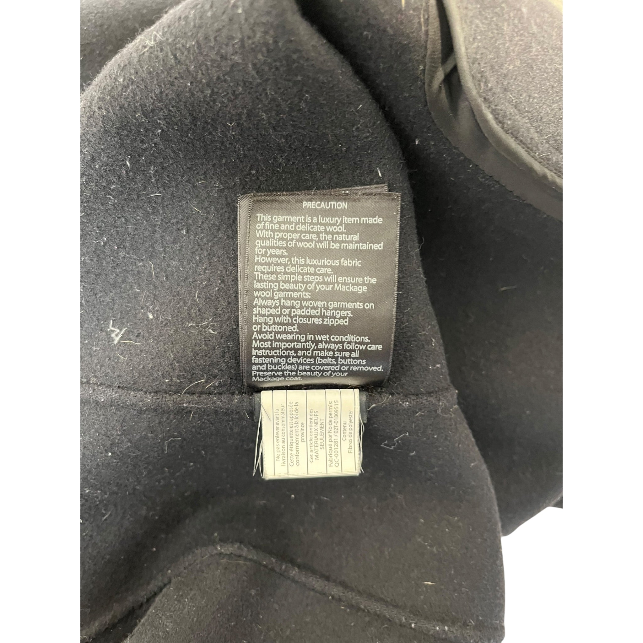 MACKAGE/Jacket/M/Cotton/BLK/LEATHER SLEEVES view 5