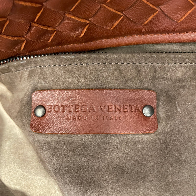 BOTTEGA VENETA/Tote Bag/Leather/BRW/CESTA LARGE