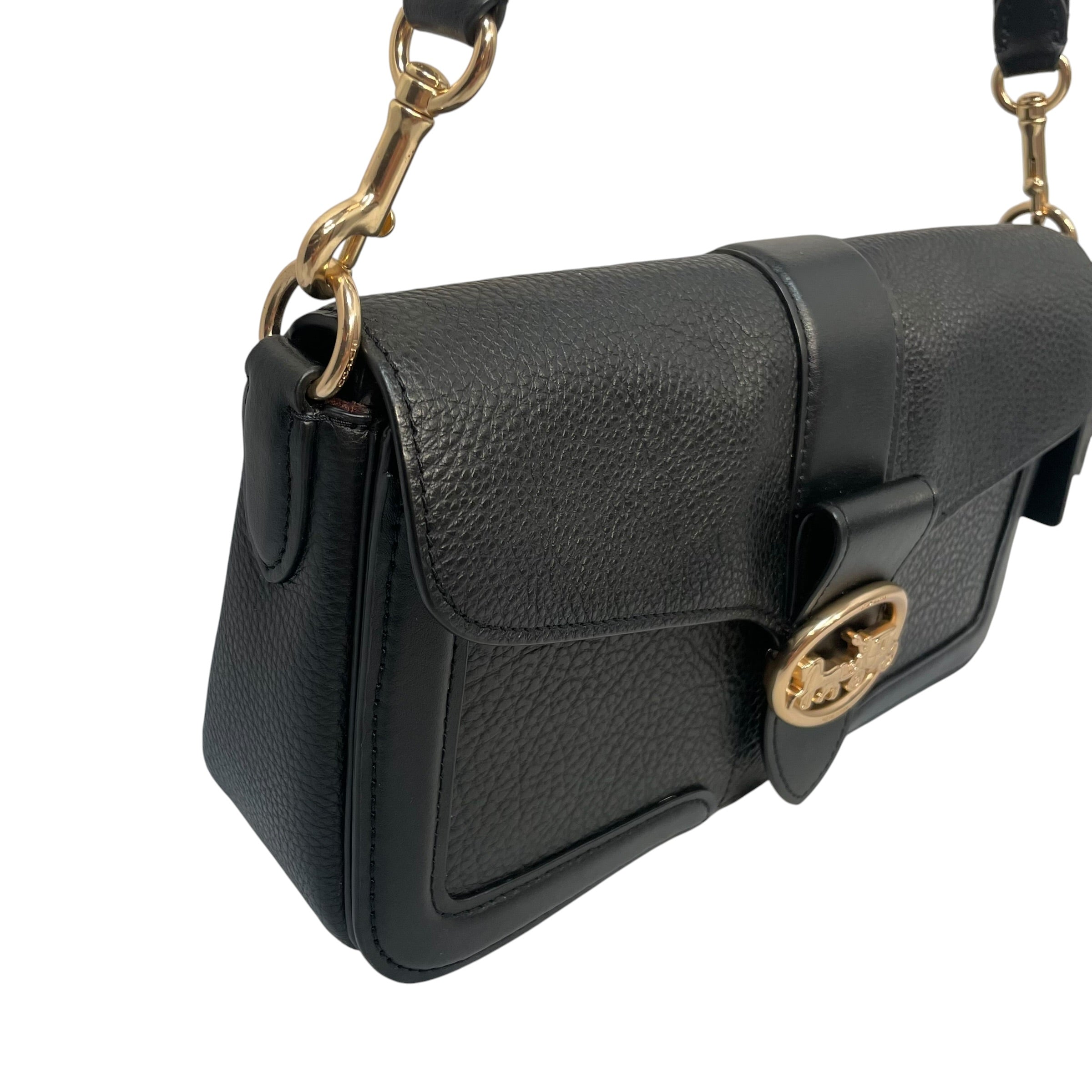 COACH/Bag/Leather/BLK/GEORGIE SHOULDER BAG view 6
