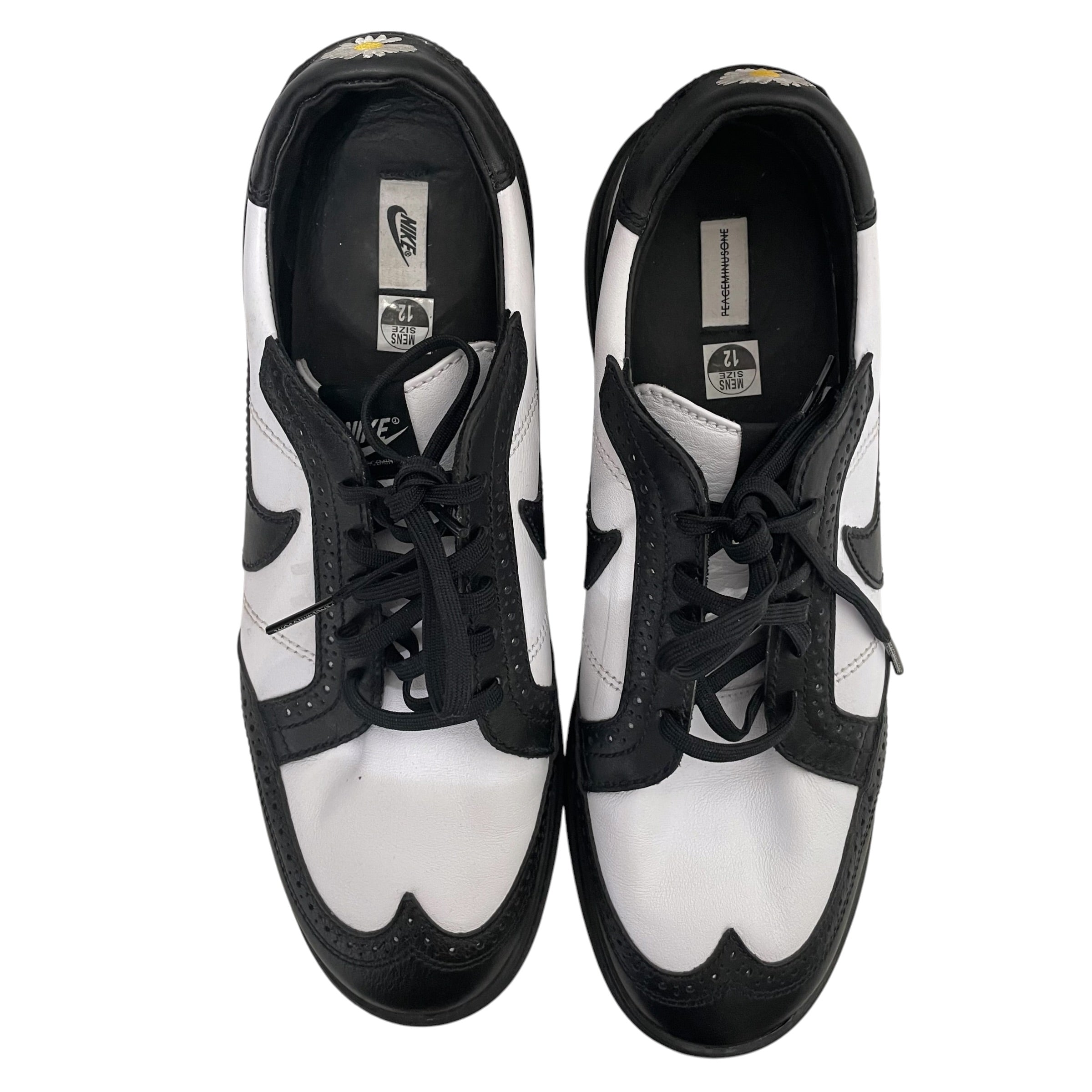 NIKE/Low-Sneakers/US 12/Leather/BLK/LOAFER view 3