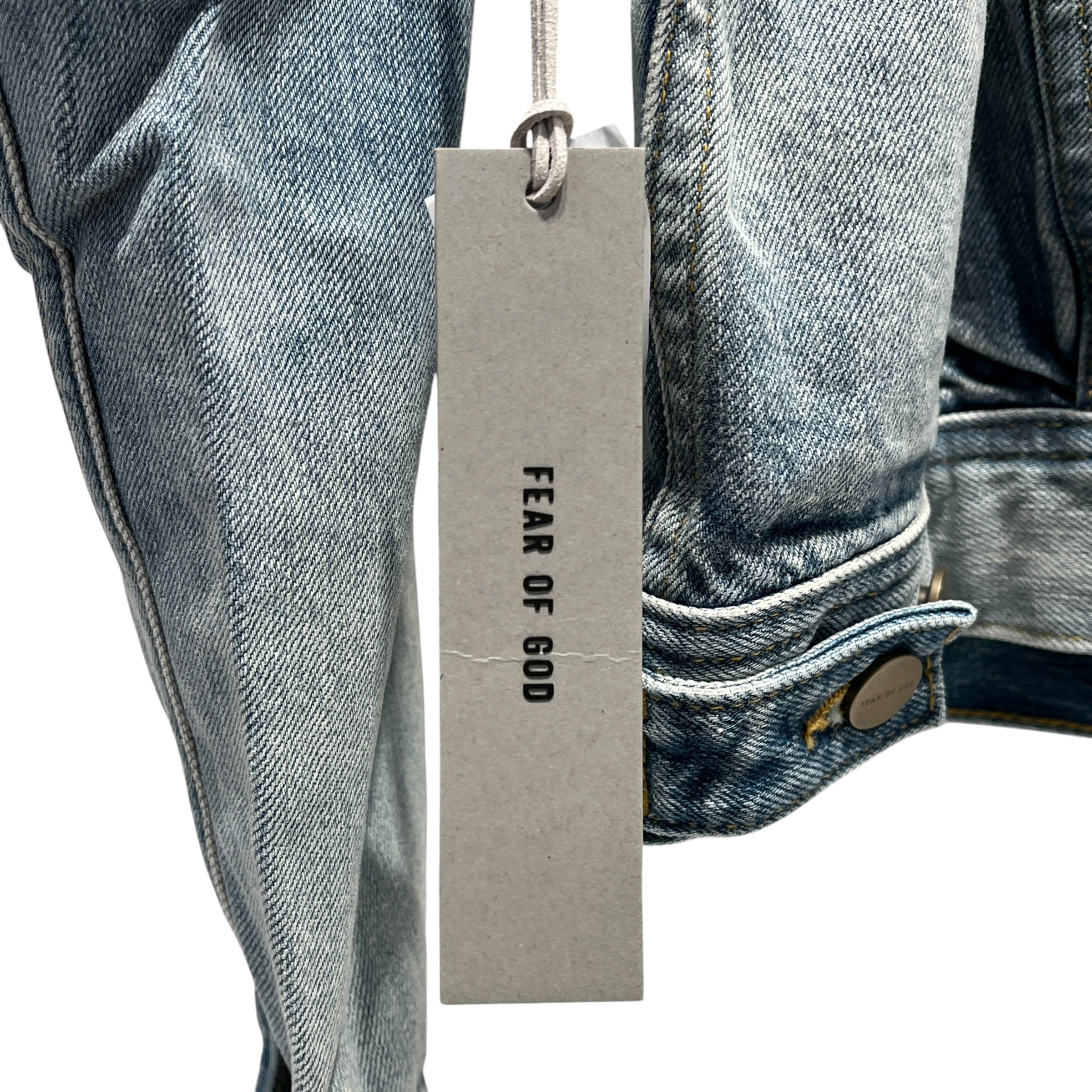 FEAR OF GOD/Denim Jkt/S/Denim/BLU/7TH COLLECTION TRUCKER JACKET view 12