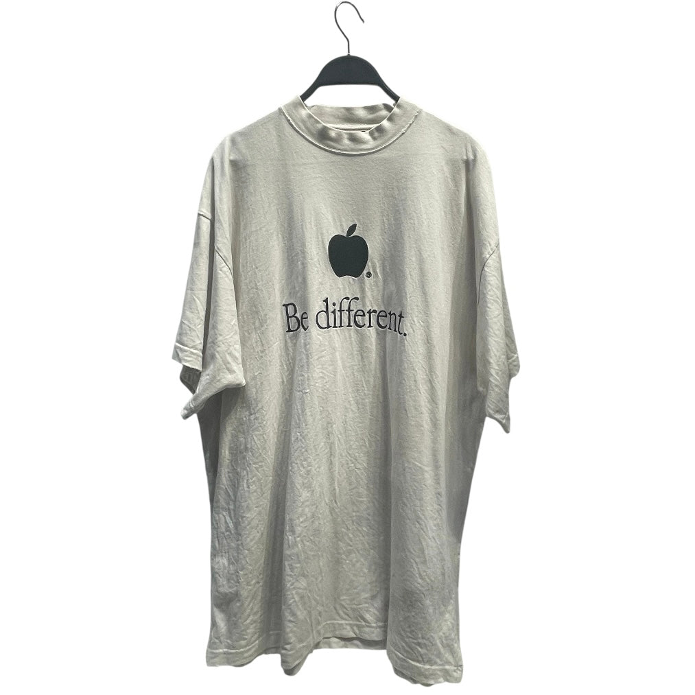 BALENCIAGA/T-Shirt/1/Cotton/CRM/be diffrent apple view 1