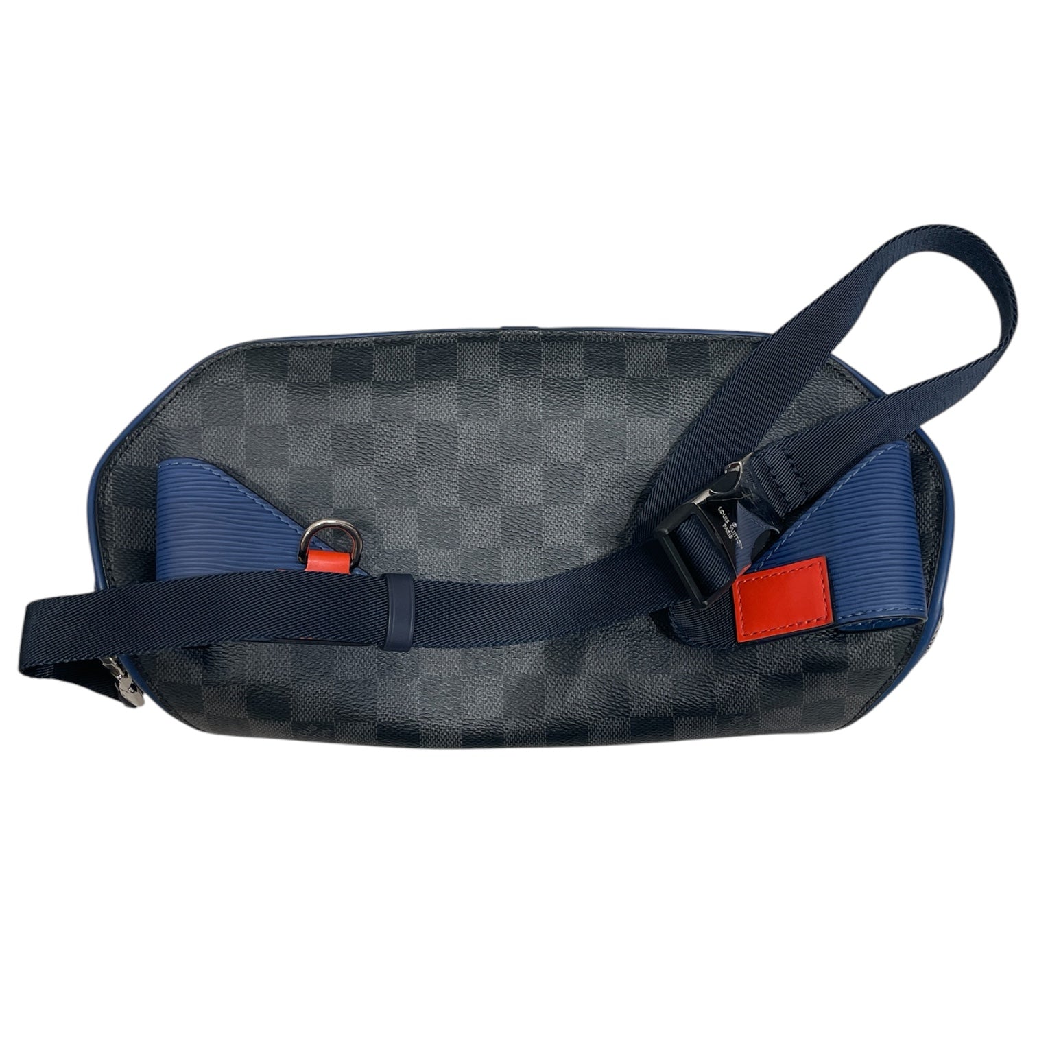 LOUIS VUITTON/Fanny Pack/Leather/NVY/EPI DAMIER GRAPHITE BUMBAG view 3