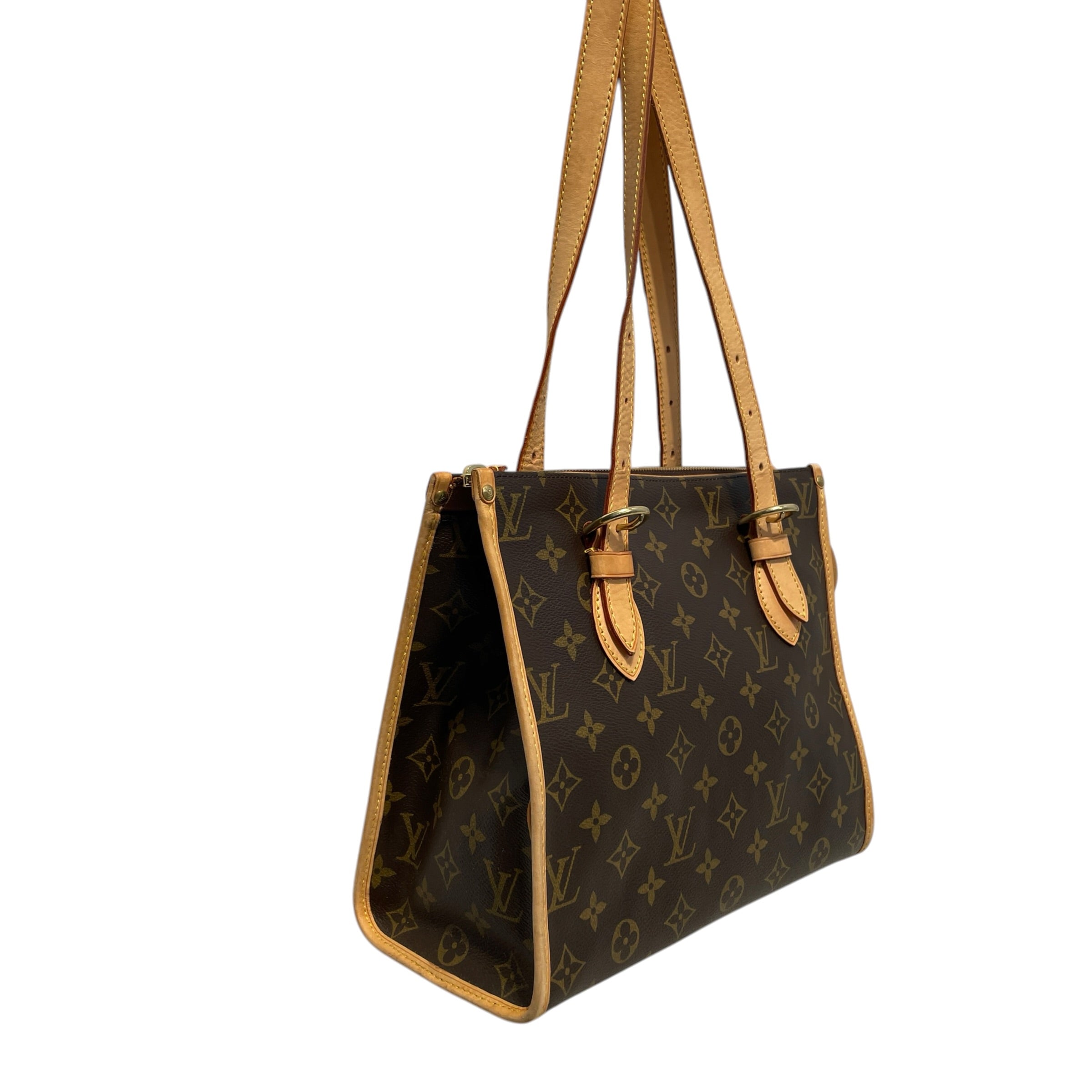 LOUIS VUITTON/Hand Bag/Monogram/Leather/BRW/Popincourt Haut view 2
