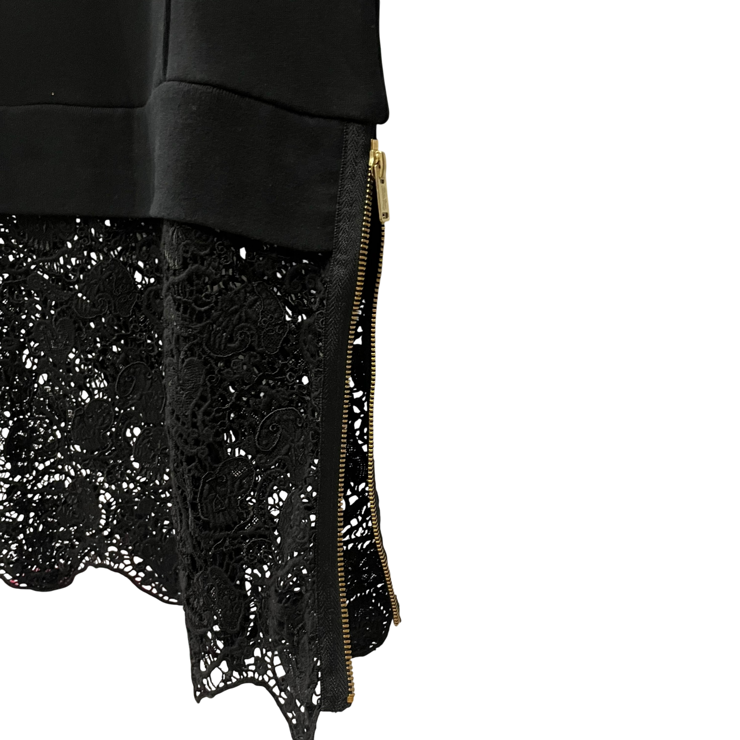 UNDERCOVER/Dress/M/Cotton/BLK/laced botom view 4