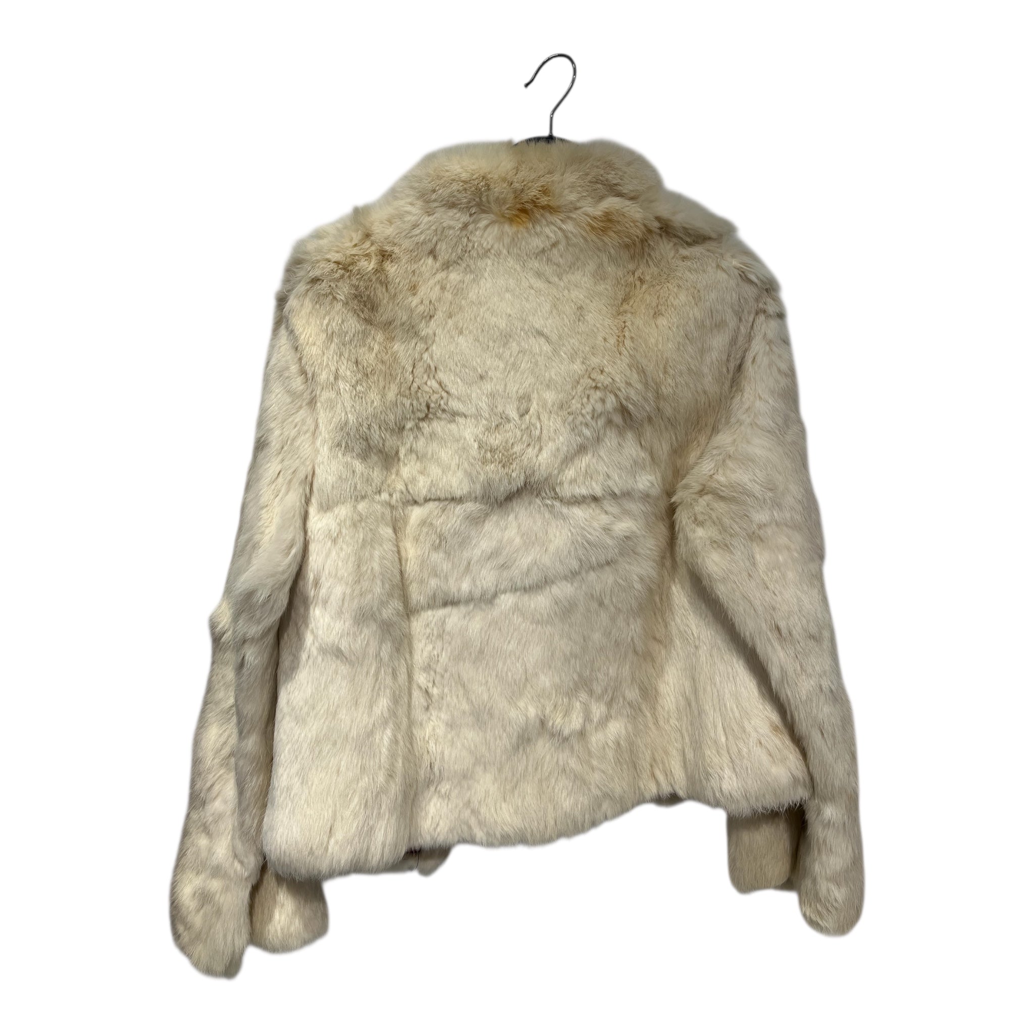 PHILIP LERNER FURS /Coat/Fur/CRM/RED INTERIOR GLASS BUTTONS view 2