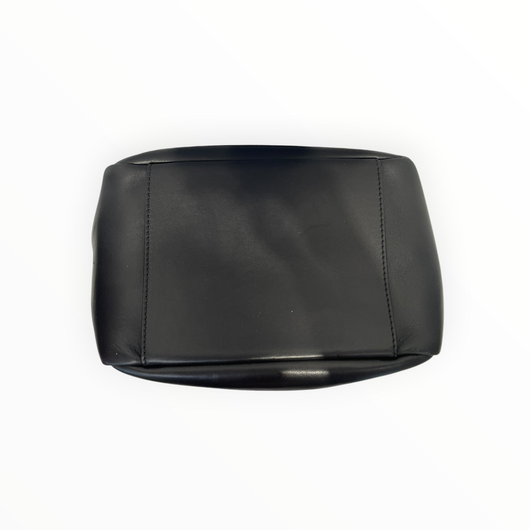 DEREK LAM 10 CROSBY/Basket Bag/Leather/BLK/GOLD METAL HANDEL DETAIL view 5