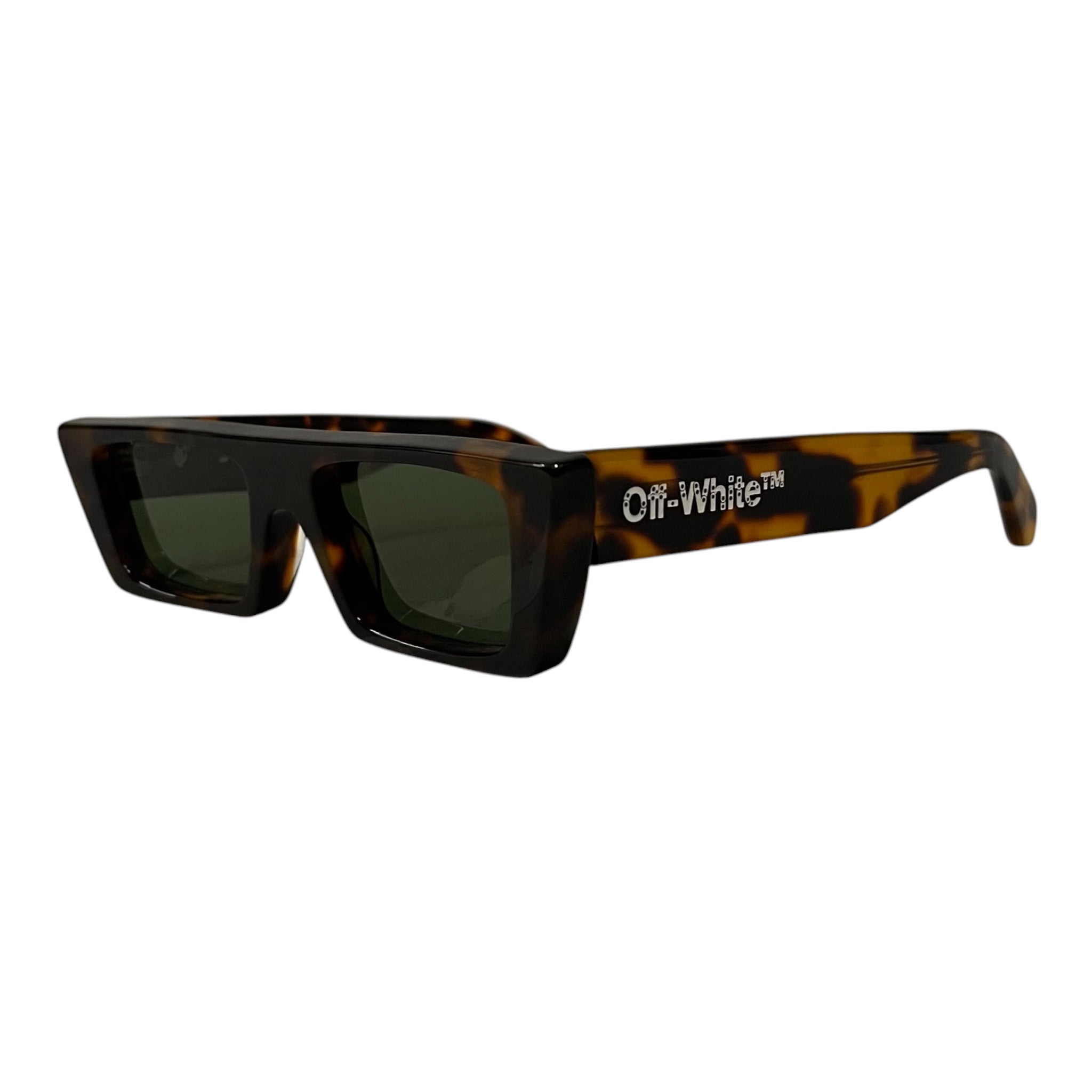 OFF-WHITE/Sunglasses/All Over Print/Tortoiseshell Pattern/BRW/L's/manchester view 1