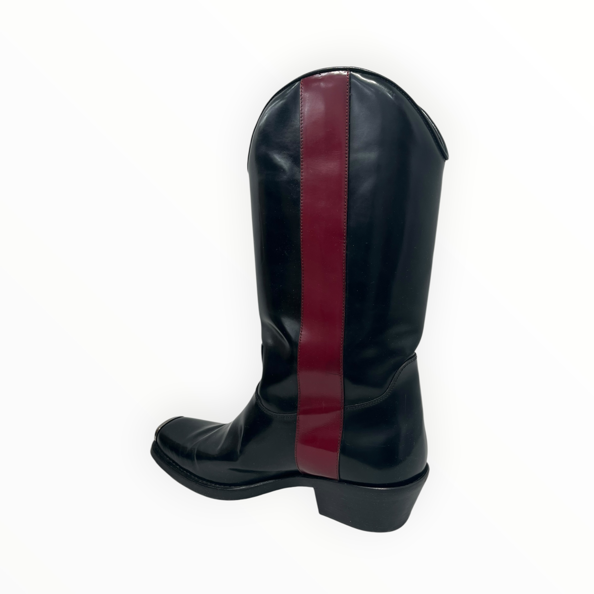Calvin Klein 205W39NYC/Boots/EU 42/Leather/BLK/COLORBLOCK BOOTS STEEL TOE view 3