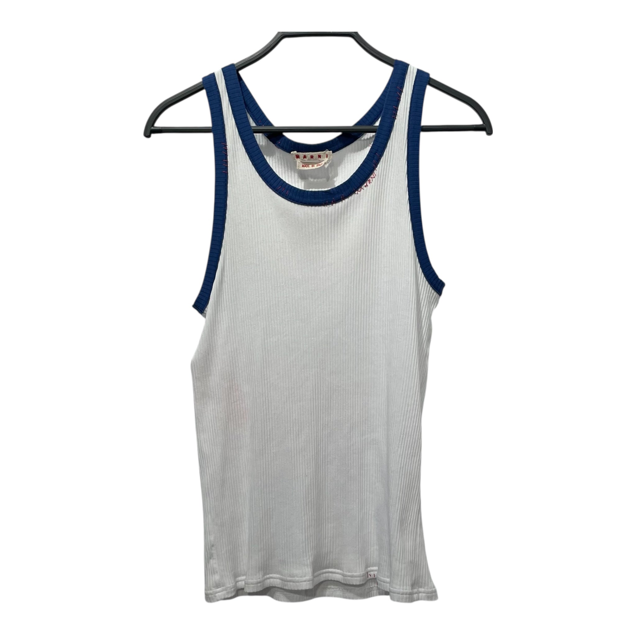 MARNI/Tank Top/50/Cotton/WHT/ view 1