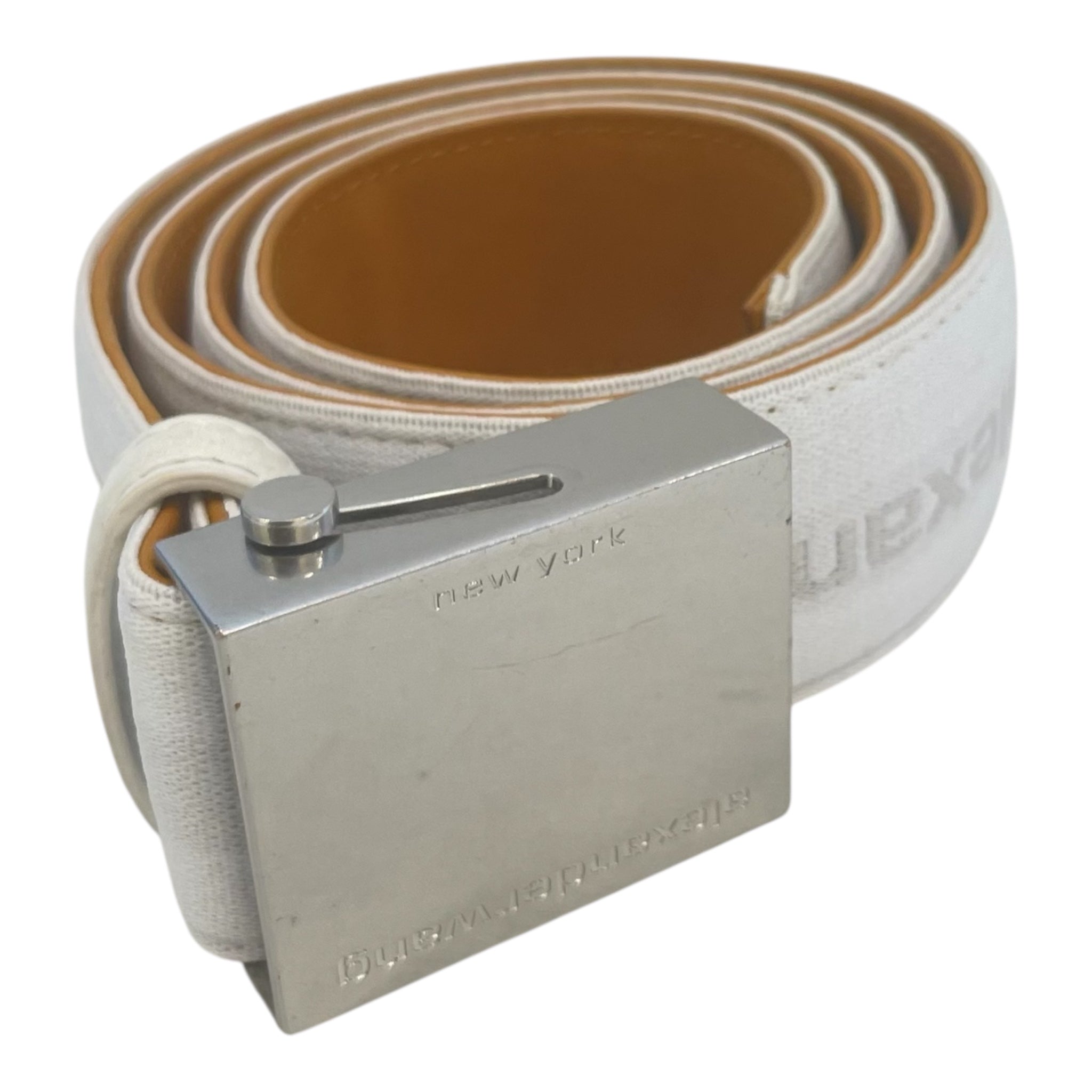 Alexander Wang/Belt/OS/Monogram/WHT/adjustable/wht/gry/ n interior view 1