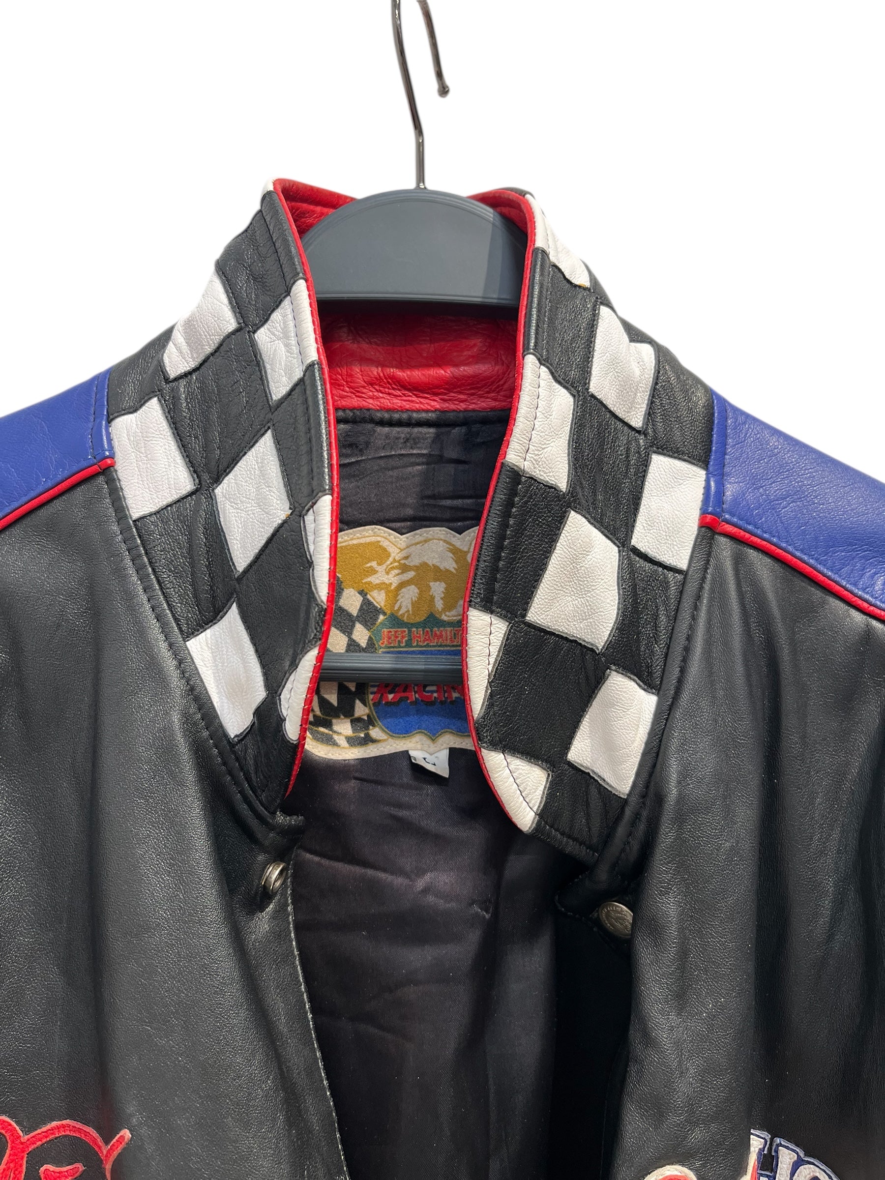 JEFF HAMILTON/Leather Jkt/L/Leather/BLK/All Over Print/COORS LIGHT WINSTON 42 view 4