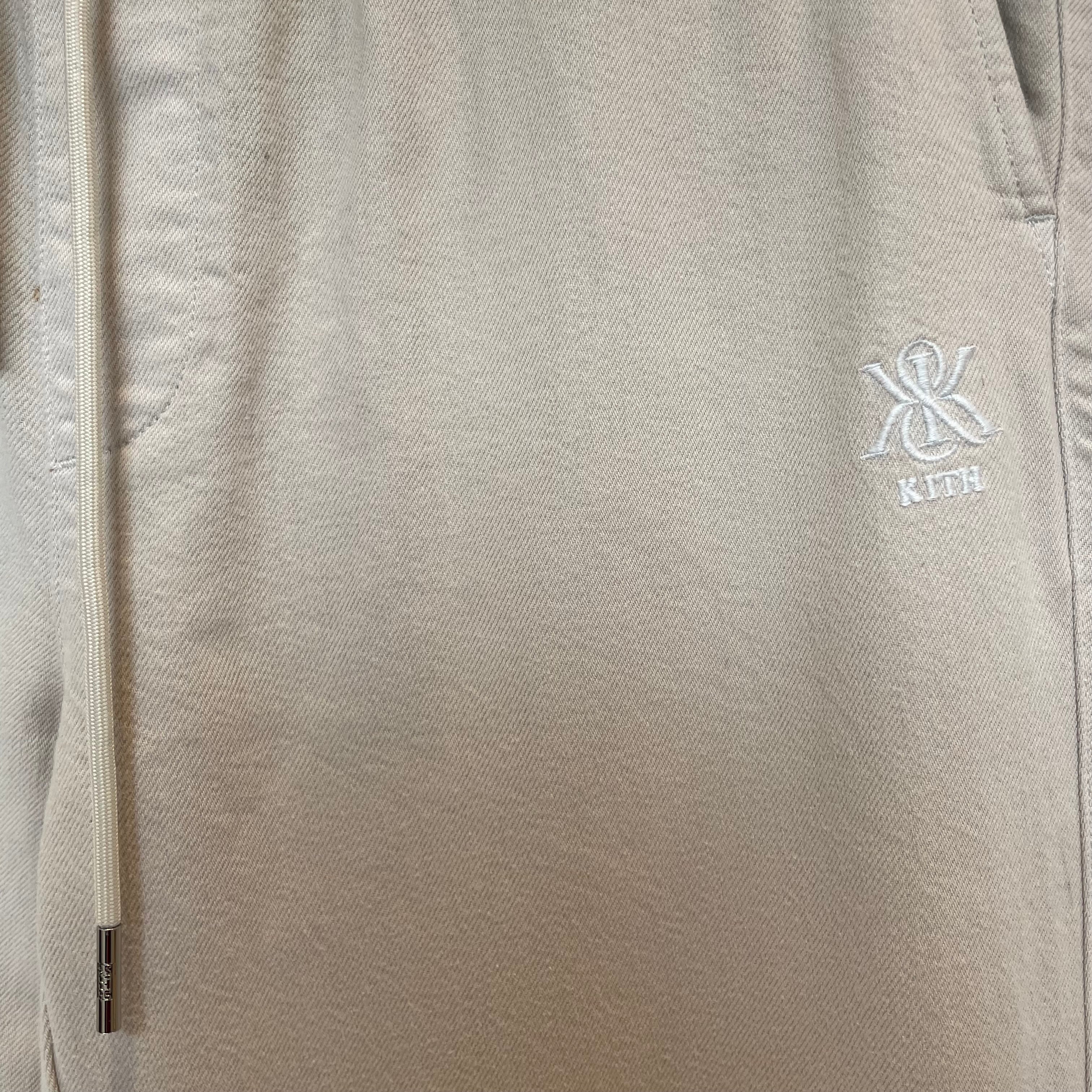 KITH/Pants/M/Cotton/CRM/SMALL LOGO ON LEFT POCKET view 3