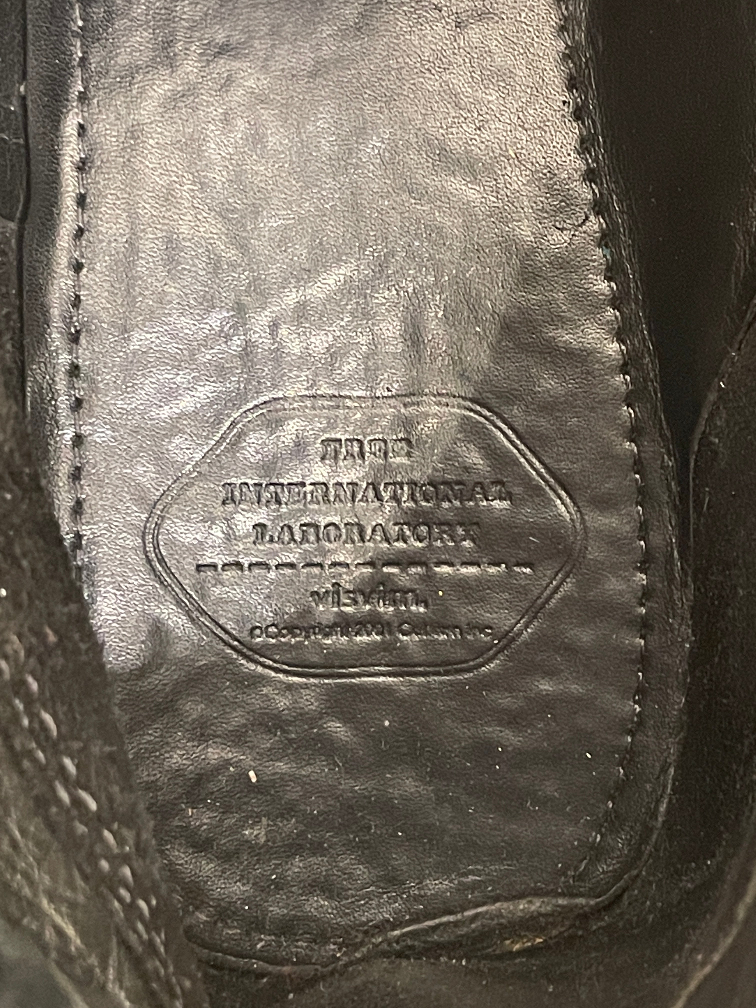 visvim/Lace Up Boots/US 11/Suede/BLK/CREAMSOLE view 6