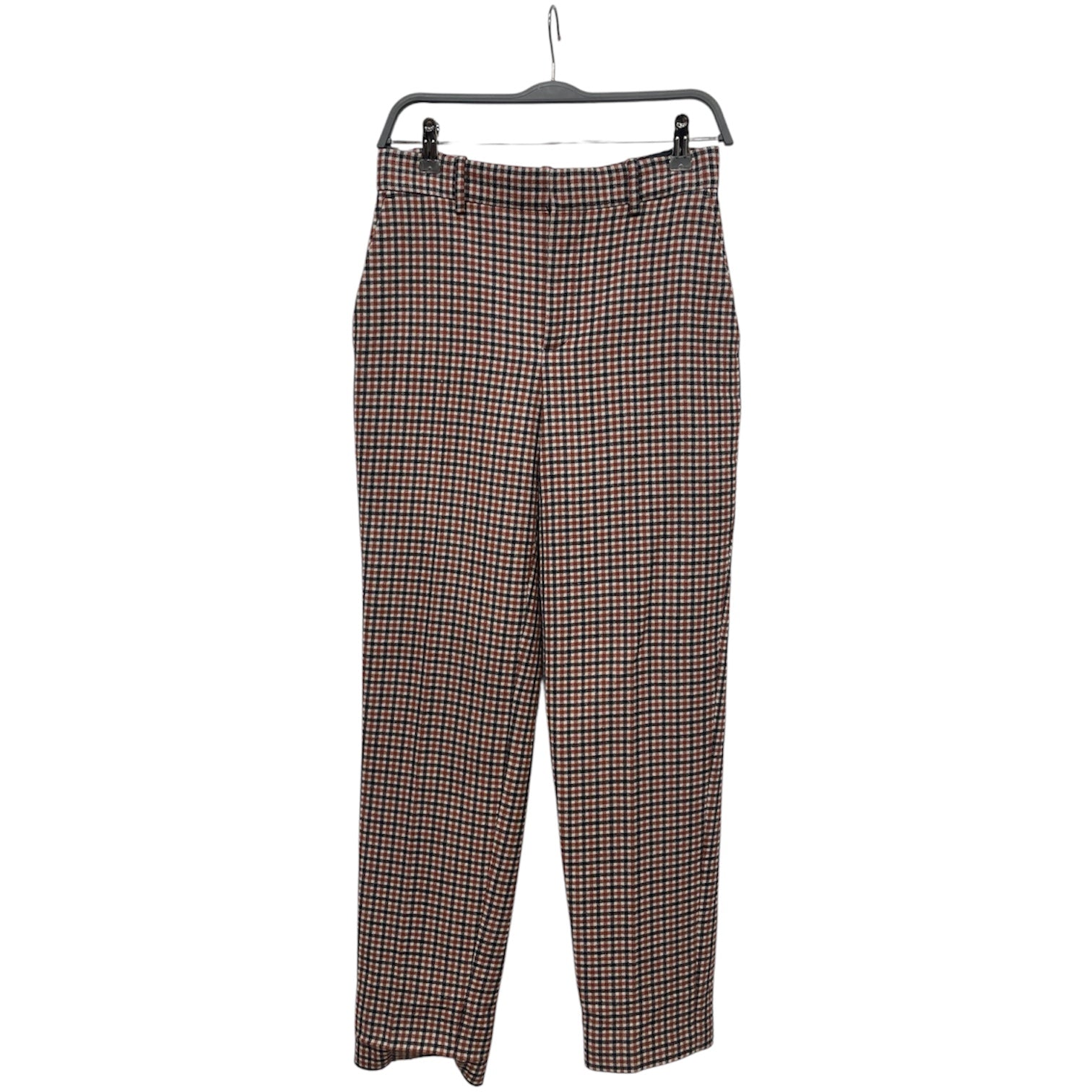BALENCIAGA/Straight Pants/36/Cotton/MLT/Plaid/plasid pants view 1