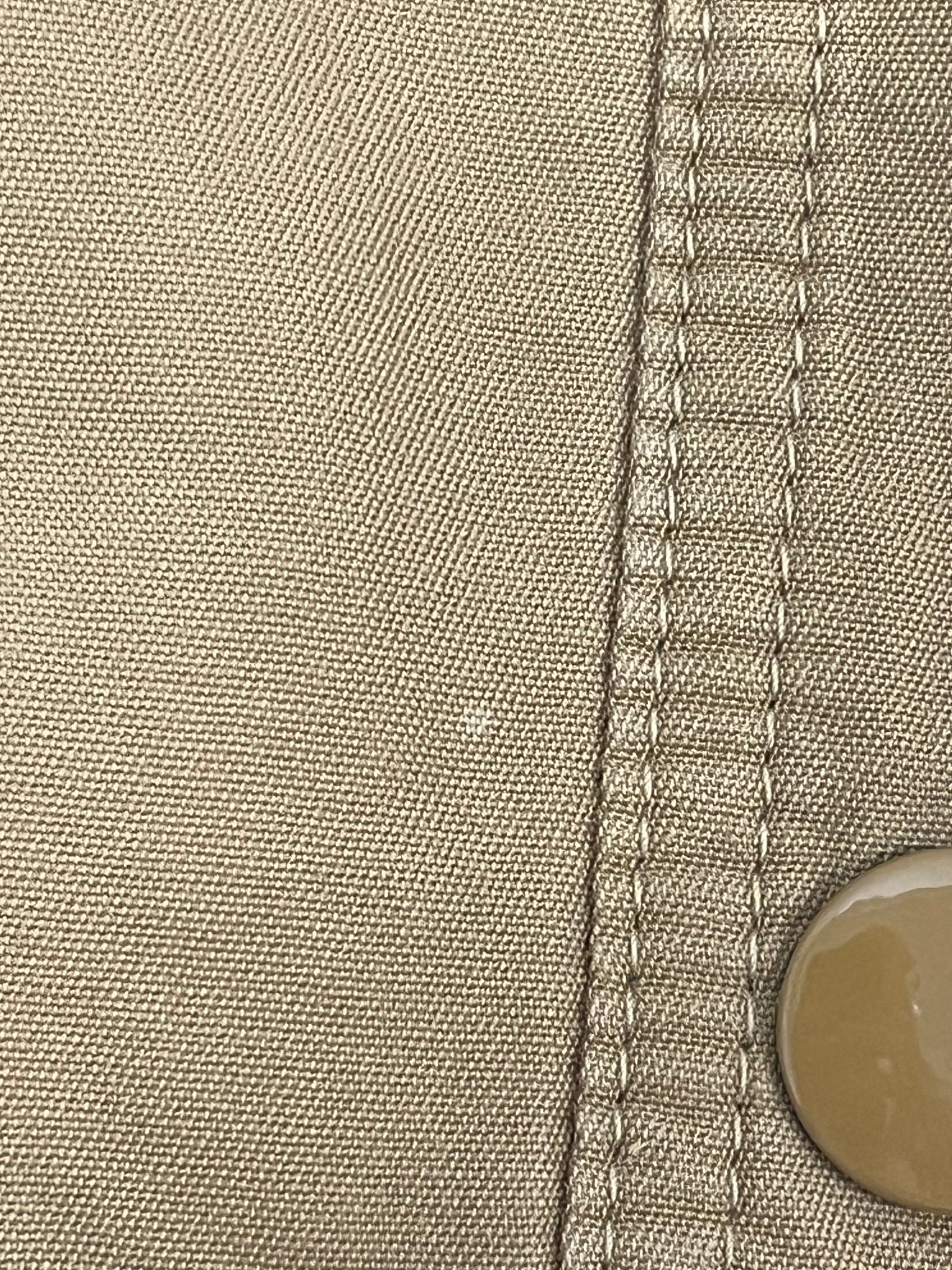 MARC JACOBS/Jacket/S/Cotton/CML/4 pocket curved seams snap btt view 5