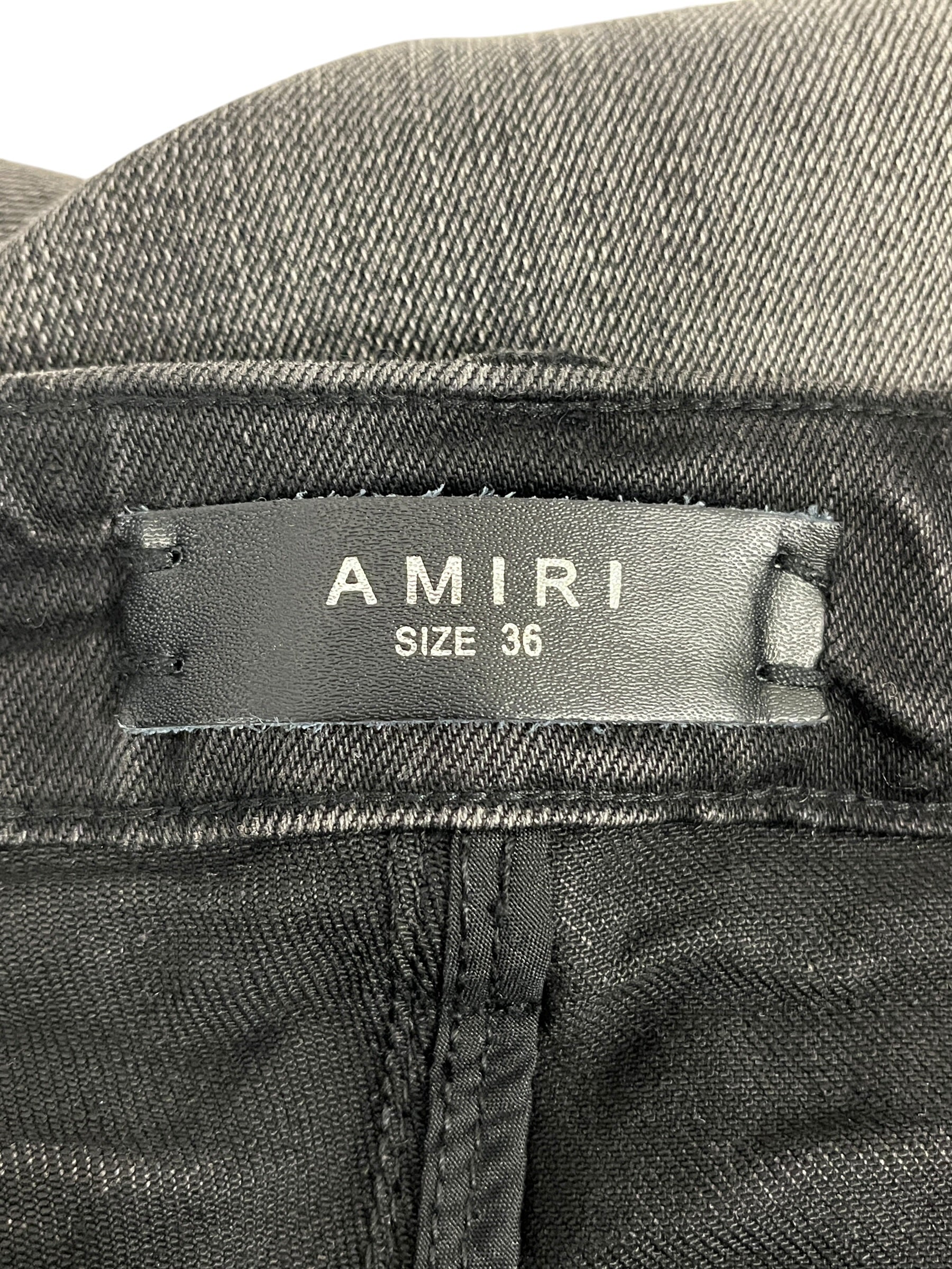 AMIRI/Skinny Pants/36/Denim/BLK/dragon mx1 view 3