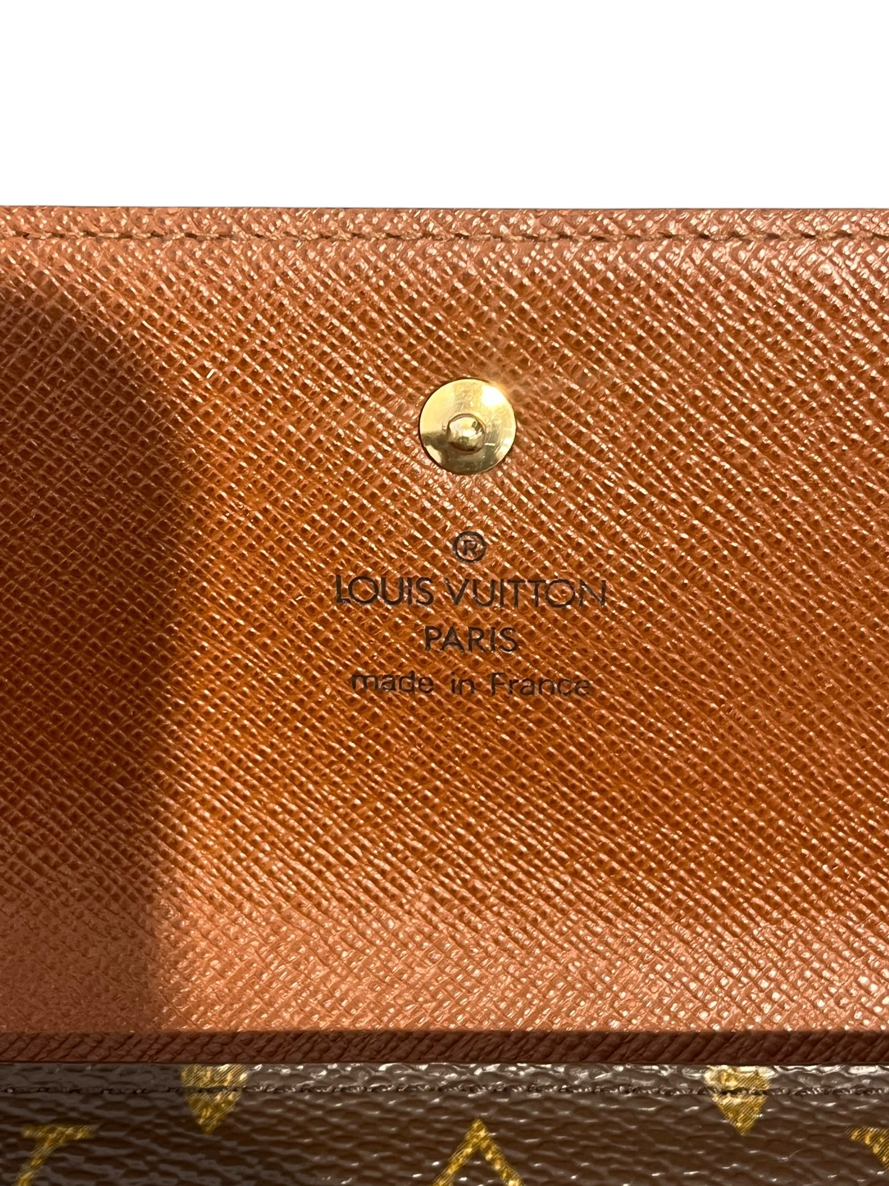 LOUIS VUITTON/Long Wallet/Monogram/Leather/BRW/L's/CLASSIC MONOGRAM view 3