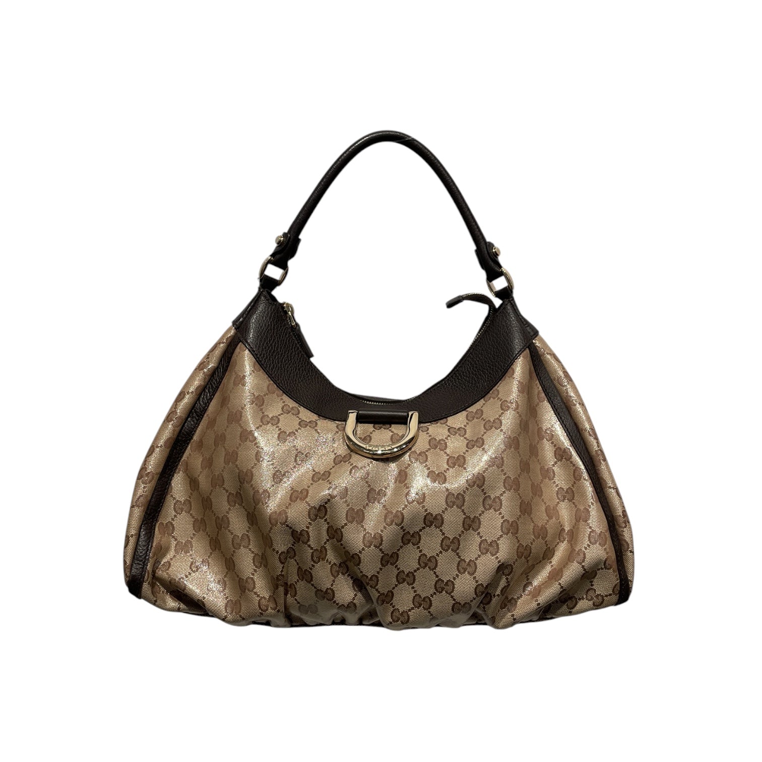 GUCCI/Hand Bag/Cotton/CML/Abbey D-Ring hobo Bag view 1