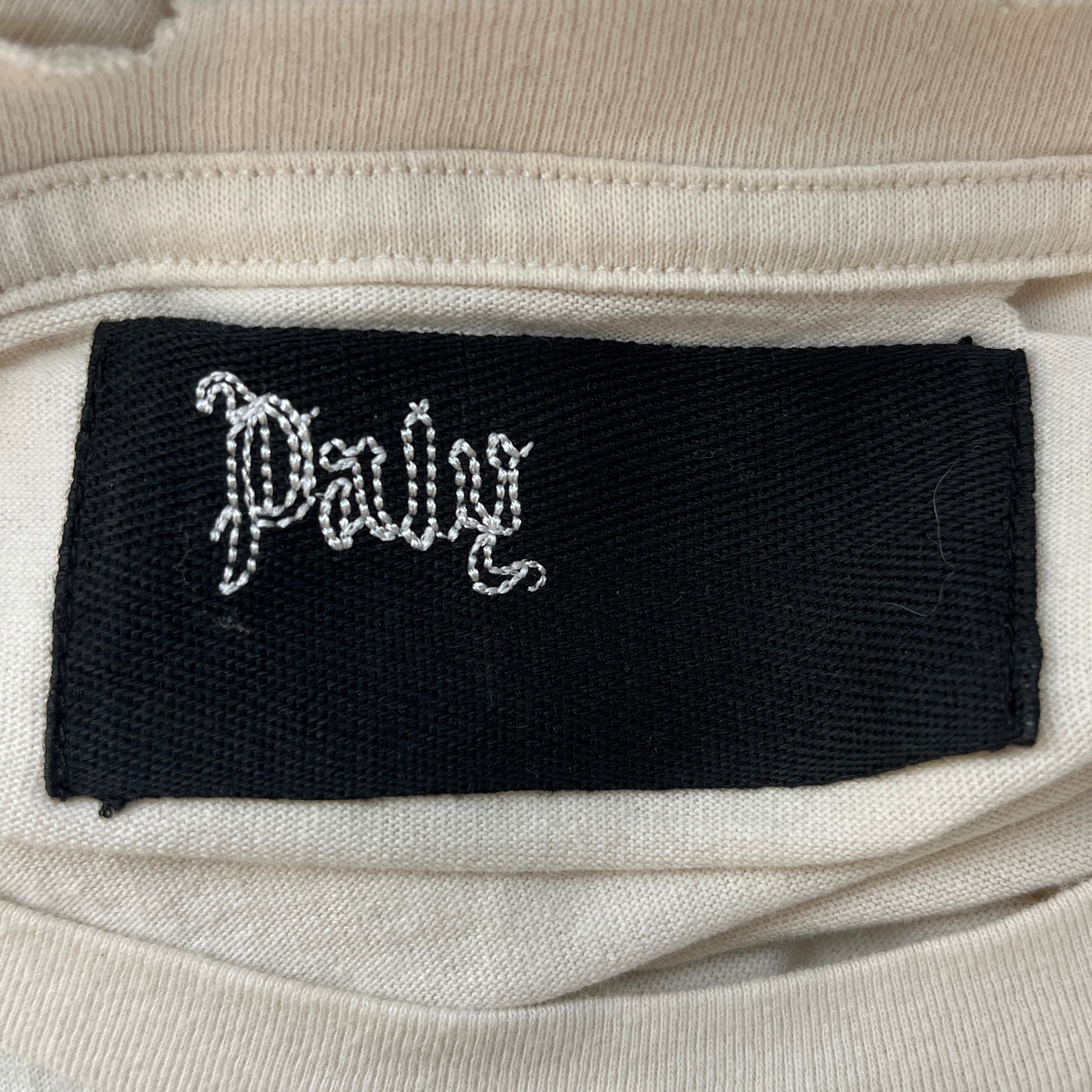 Paly(PALY HOLLYWOOD)/T-Shirt/L/Cotton/CRM/Graphic/CELERY JUICE view 3