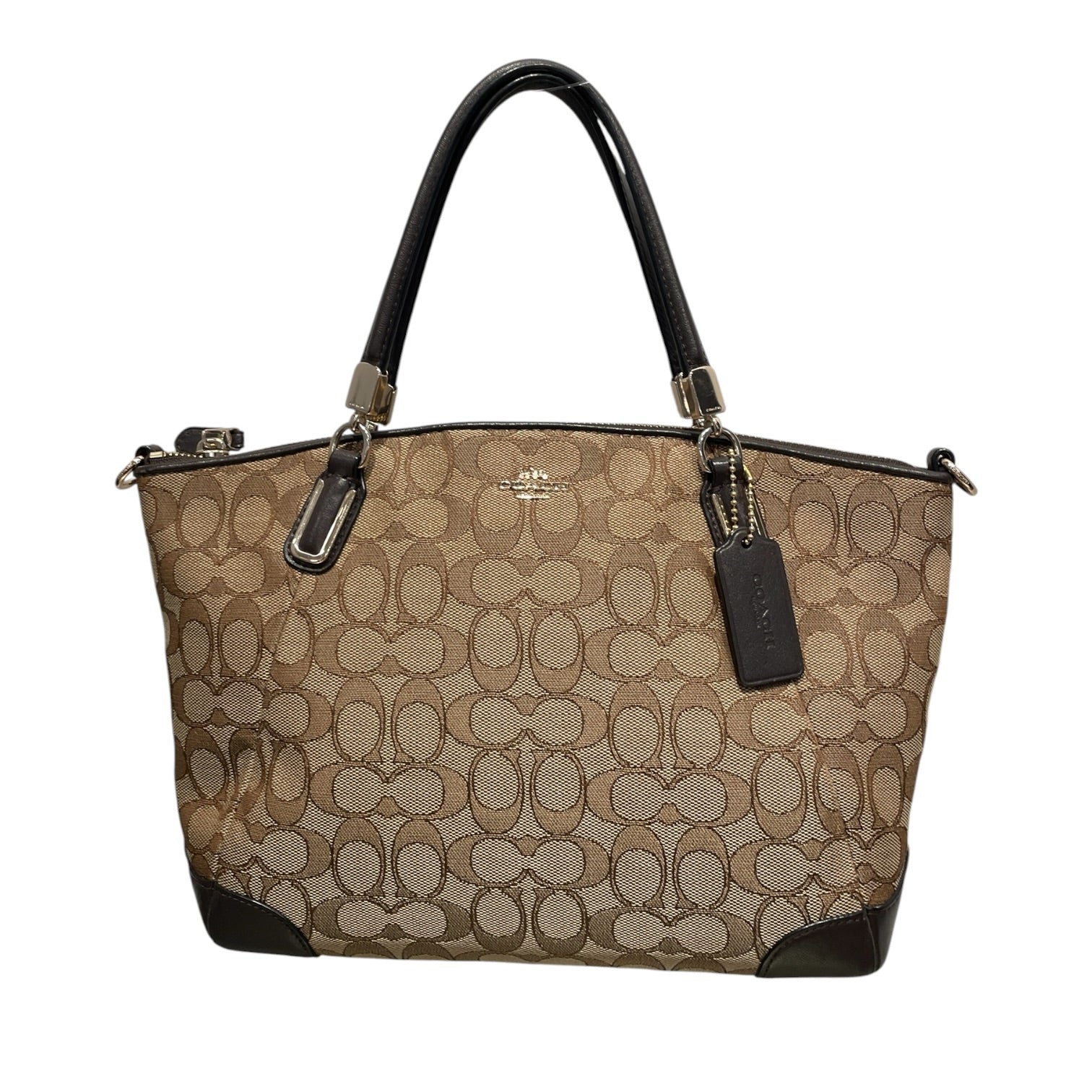 COACH/Hand Bag/Leather/CML/Small Kalesey Hand Bag view 1