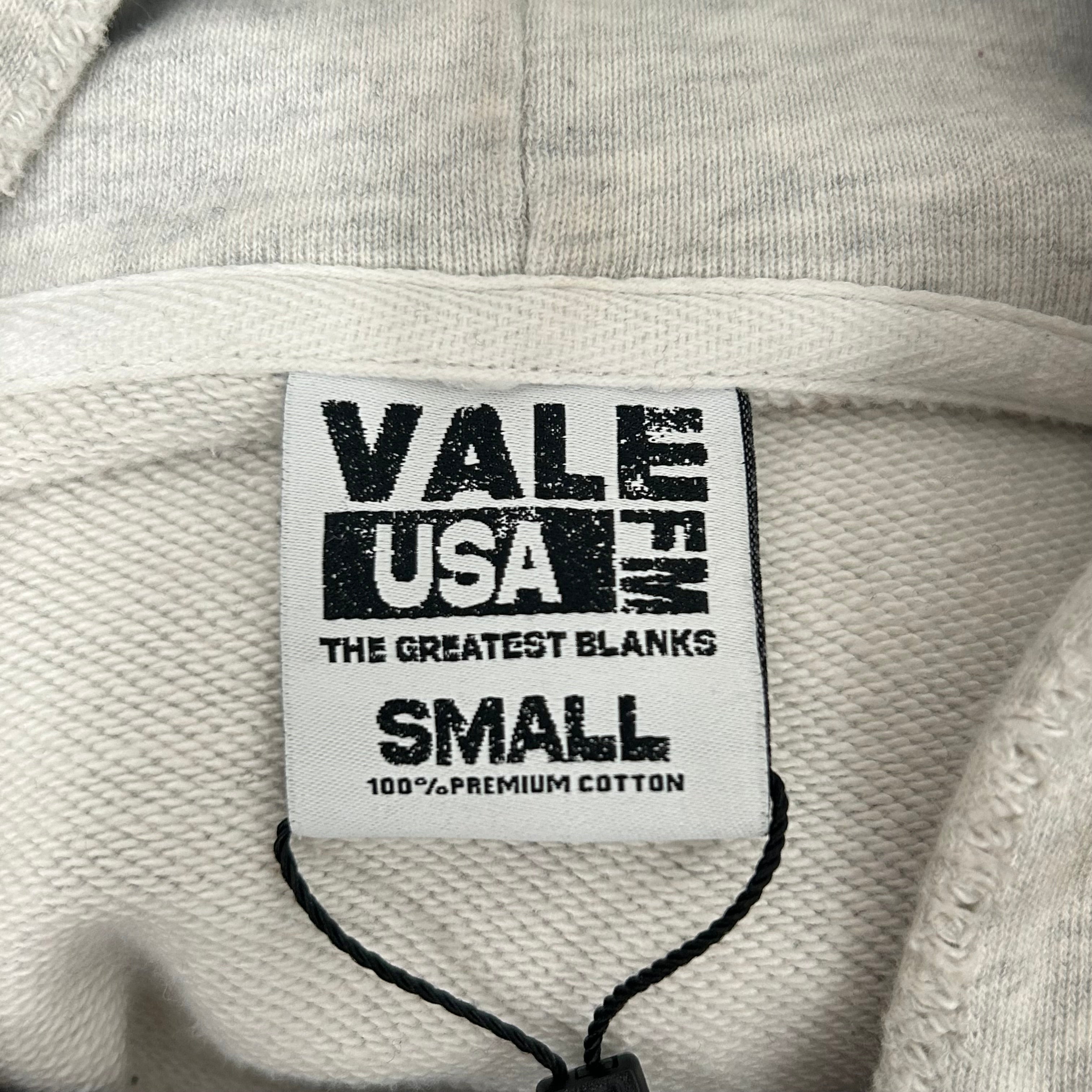 Vale/Zip Up Hoodie/S/Cotton/GRY/army view 4