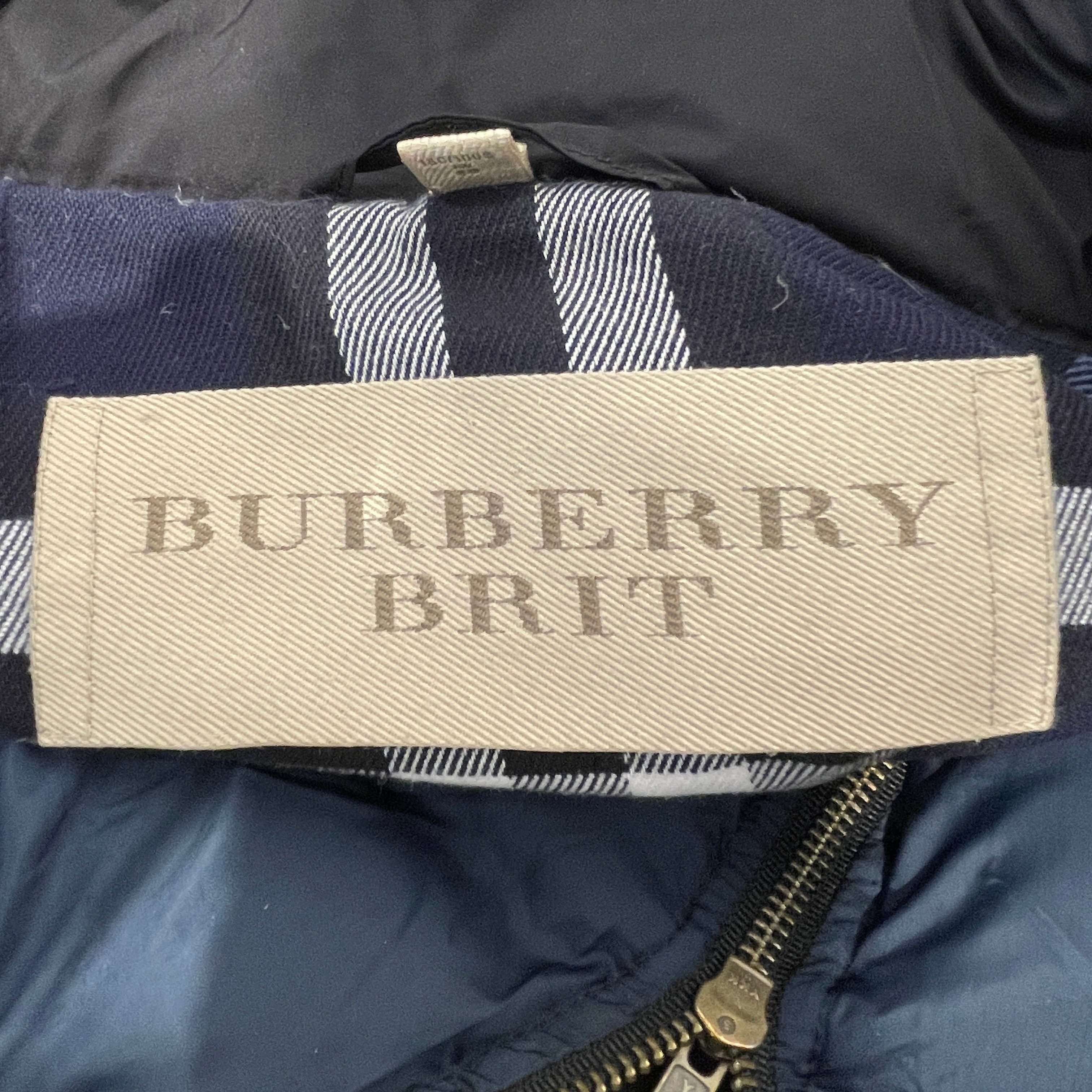 BURBERRY BRIT/Coat/XL/Nylon/BLK/ view 3