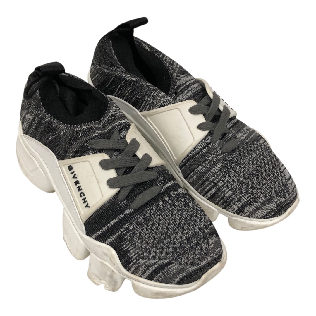 GIVENCHY/Low-Sneakers/EU 37/Cotton/GRY/JAW KNITTED SNEAKER view 1