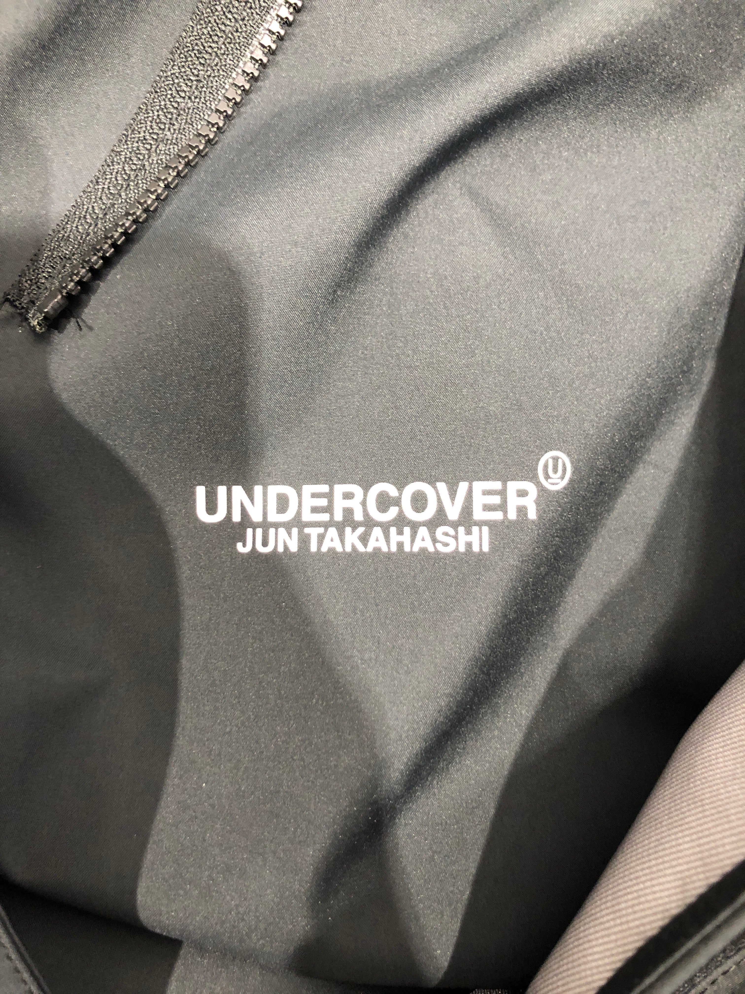 NIKE/UNDERCOVER/Mod Parka/XL/Polyester/BLK/Maxi Length/Chaos Balance 2-in-1 Parka view 8