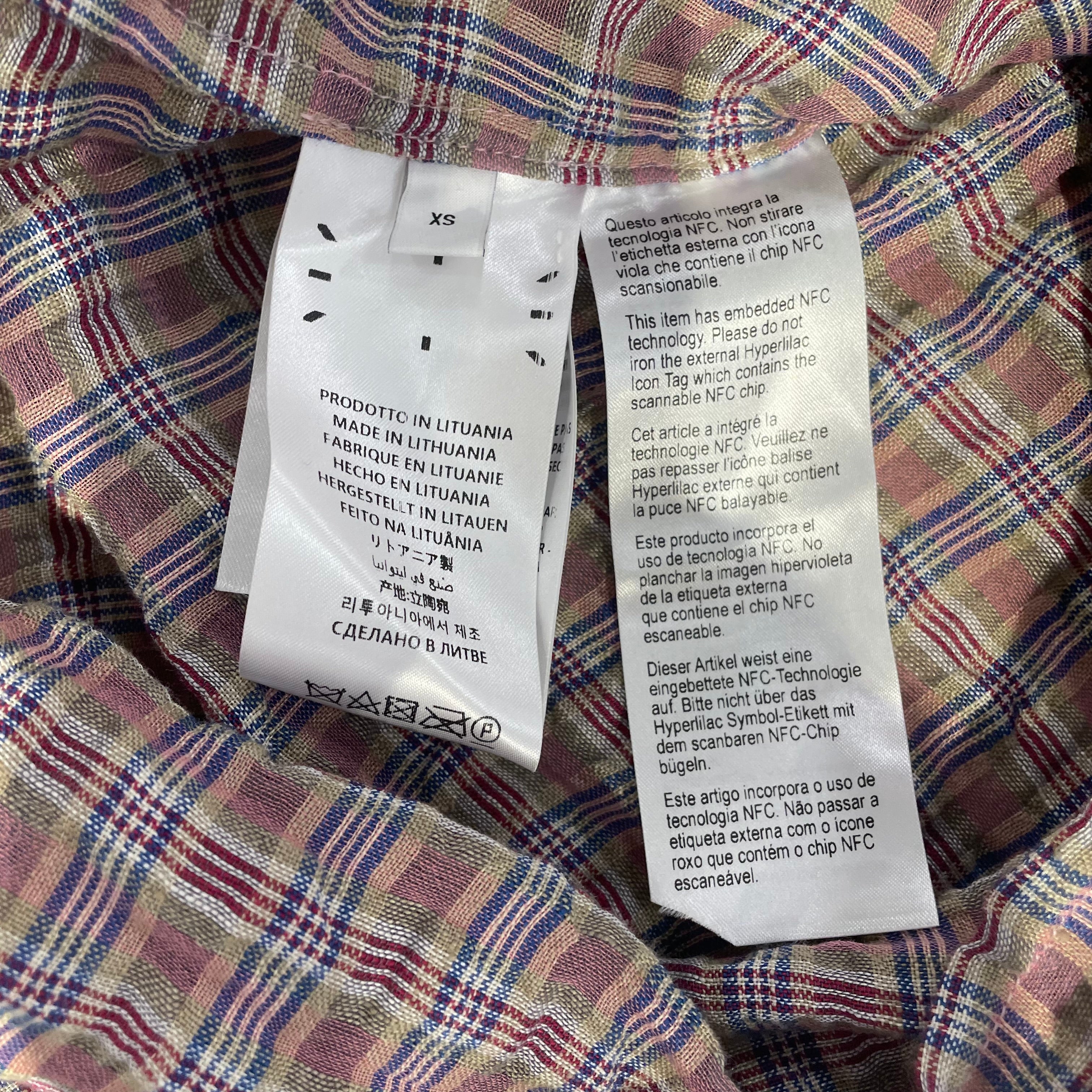 Alexander McQueen/LS Shirt/M/Cotton/MLT/Stripe/CRINKLE POLO view 6